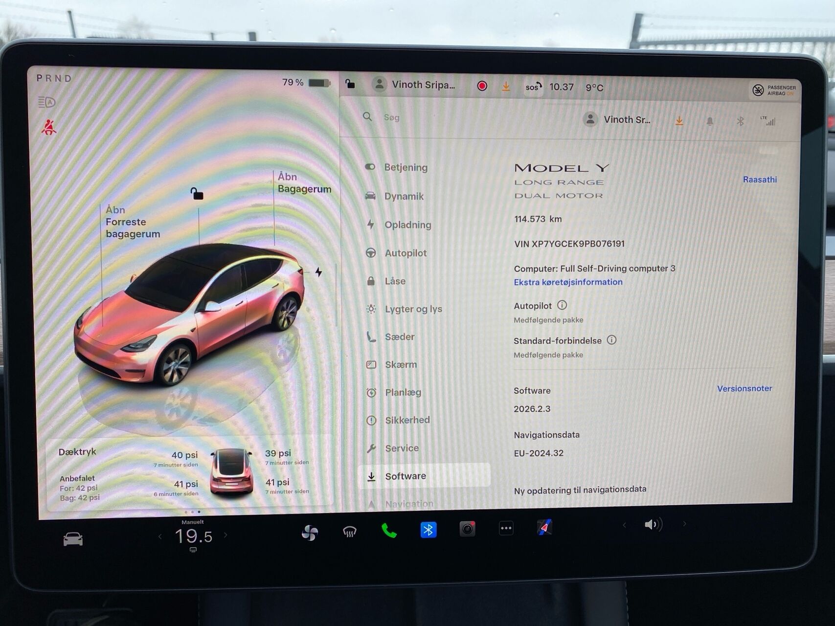Billede af Tesla Model Y EL Long Range AWD 514HK 5d Aut.