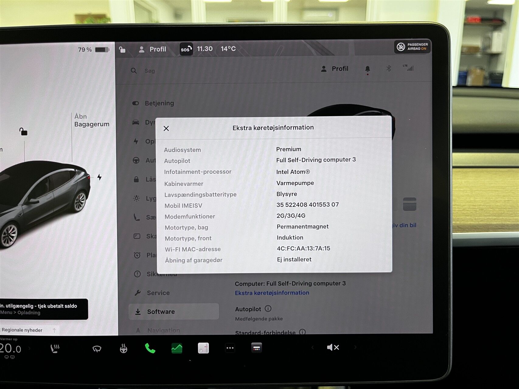 Billede af Tesla Model 3 EL Performance AWD 513HK Aut.