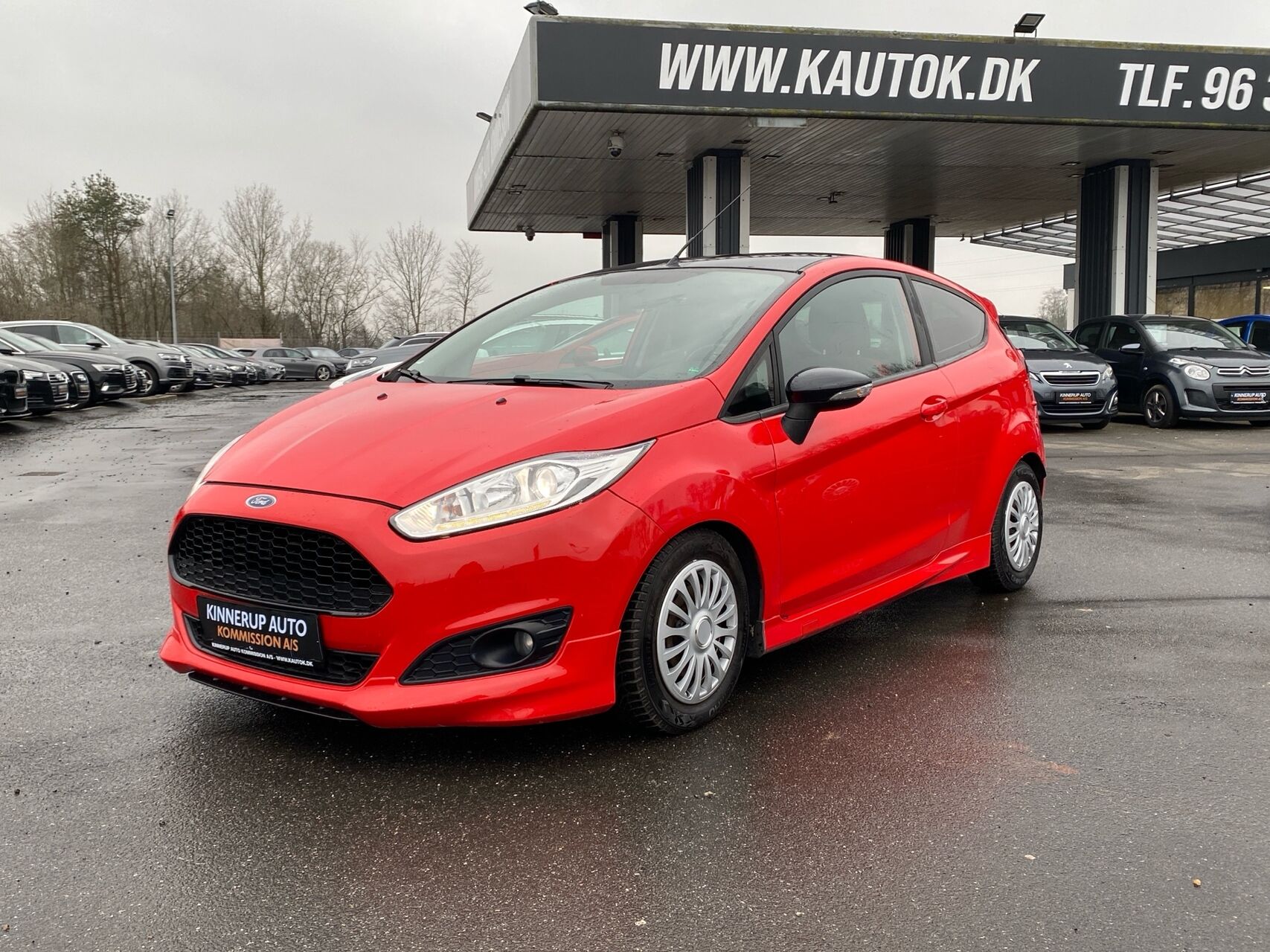 Billede af Ford Fiesta 1,0 EcoBoost Red Edition Start/Stop 140HK 3d