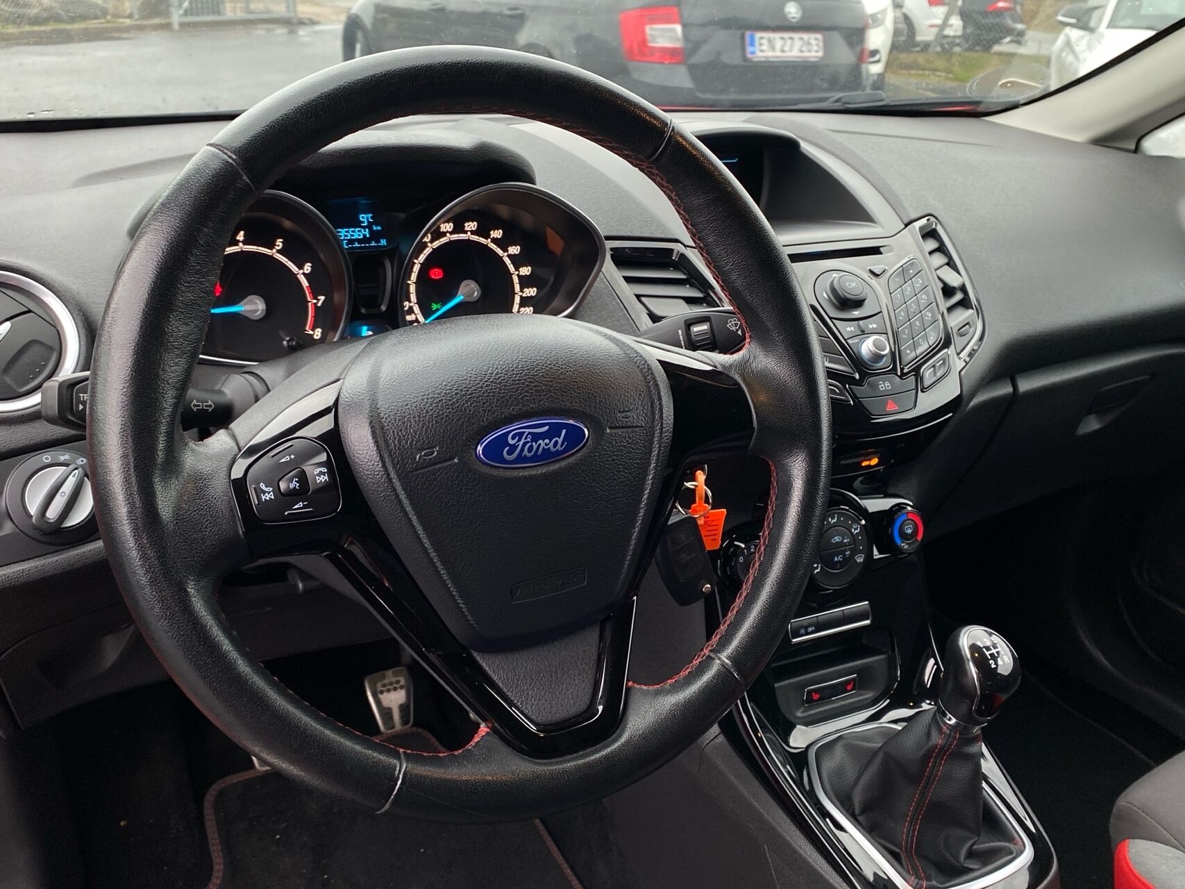 Billede af Ford Fiesta 1,0 EcoBoost Red Edition Start/Stop 140HK 3d
