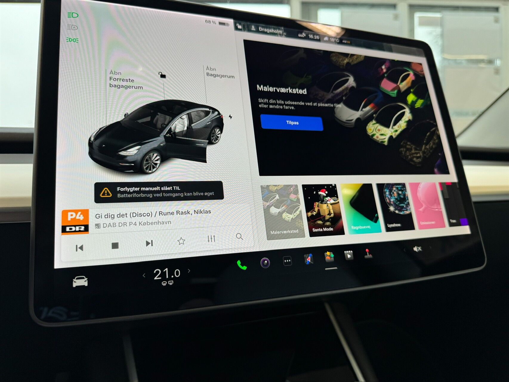 Billede af Tesla Model 3 EL Long Range AWD 498HK Aut.