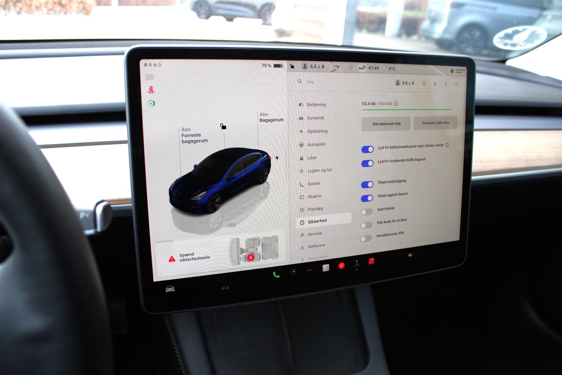 Billede af Tesla Model 3 EL 283HK Aut.