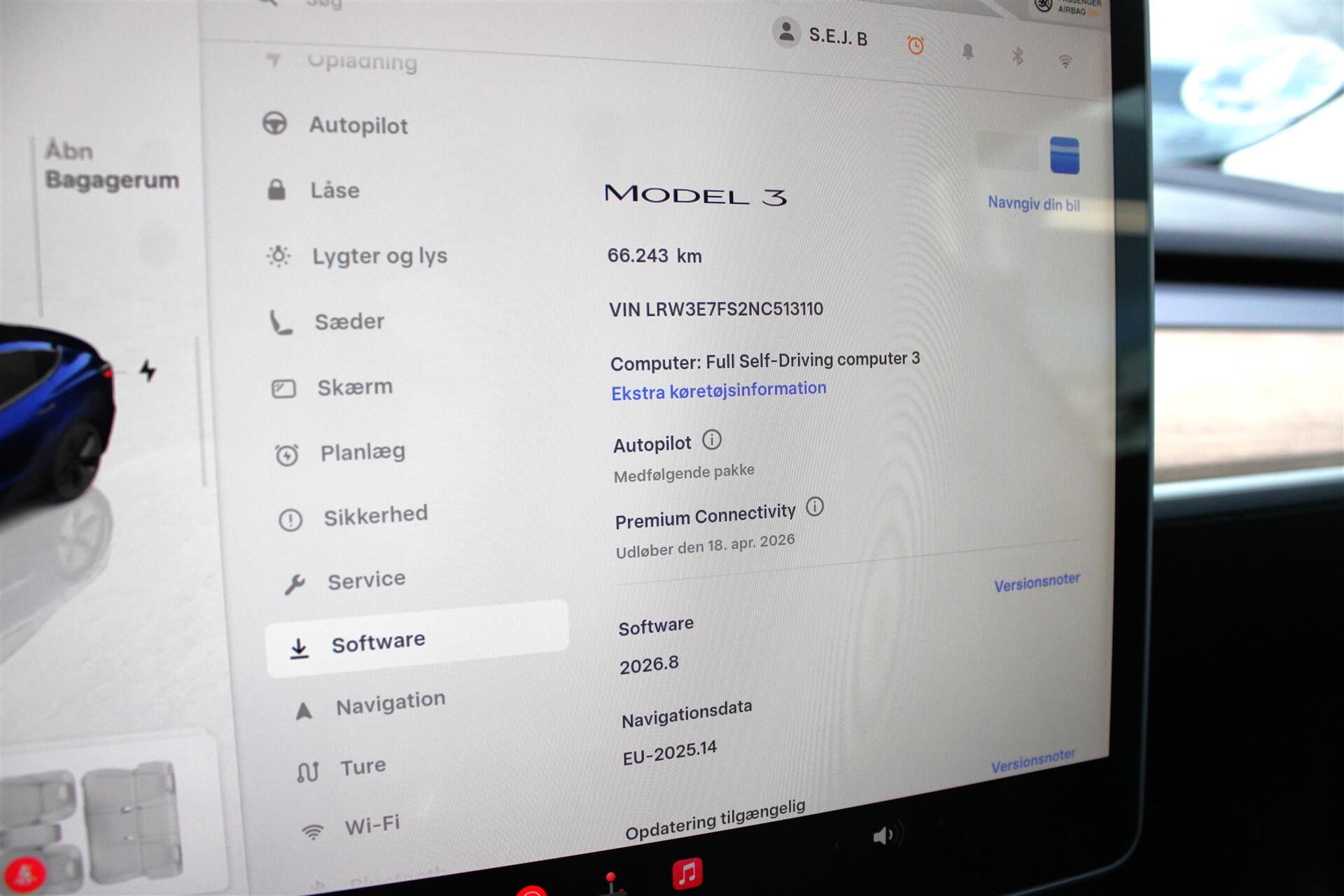 Billede af Tesla Model 3 EL 283HK Aut.