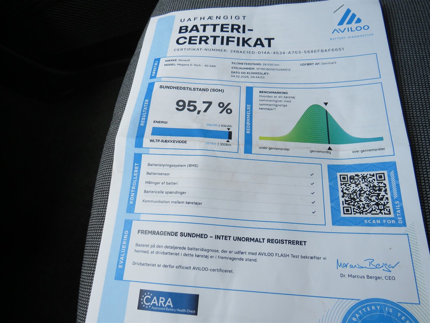 Billede af Renault Mégane E-TECH Techno 130HK 5d Aut.