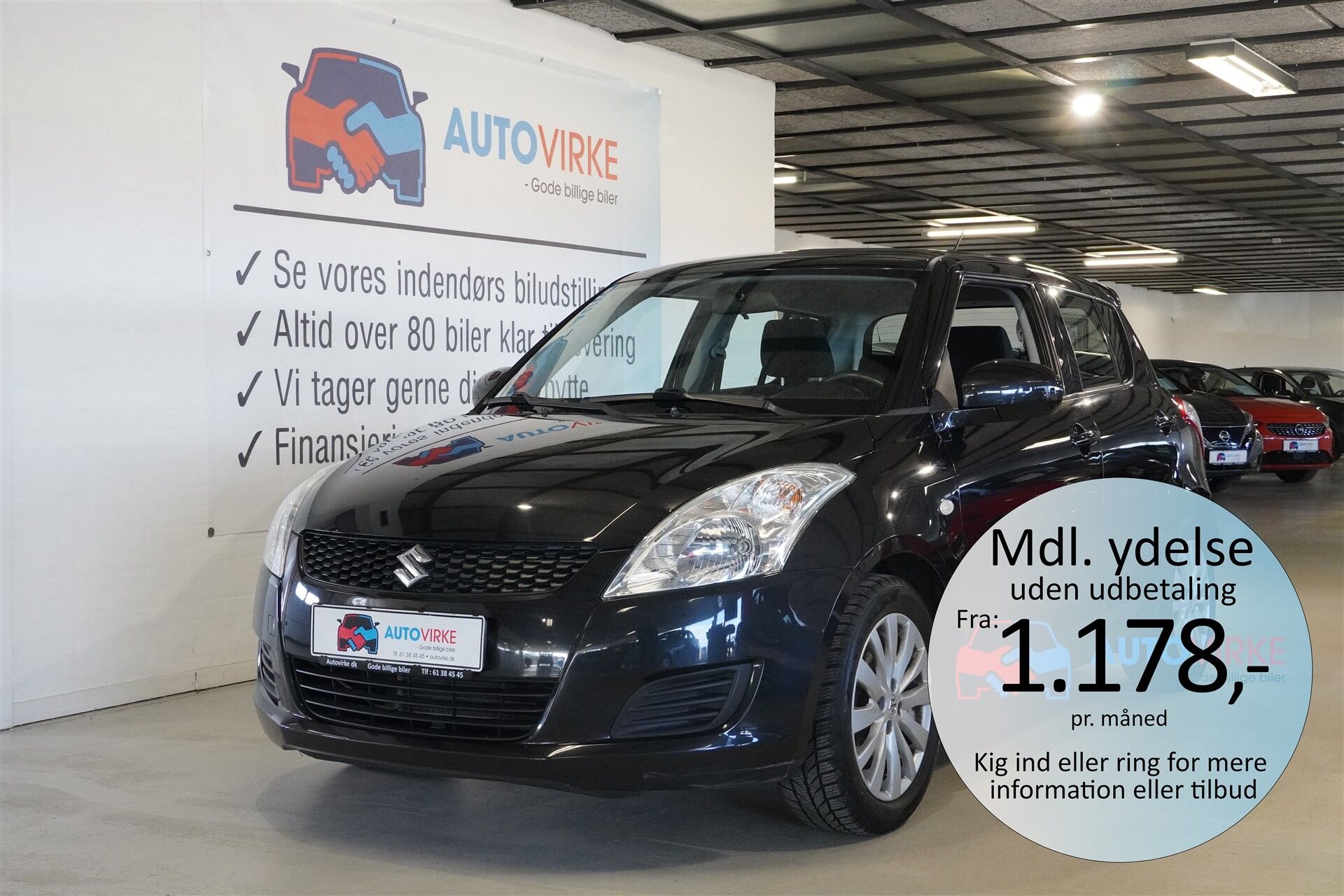 Billede af Suzuki Swift 1,2 16V Cruise 94HK 5d