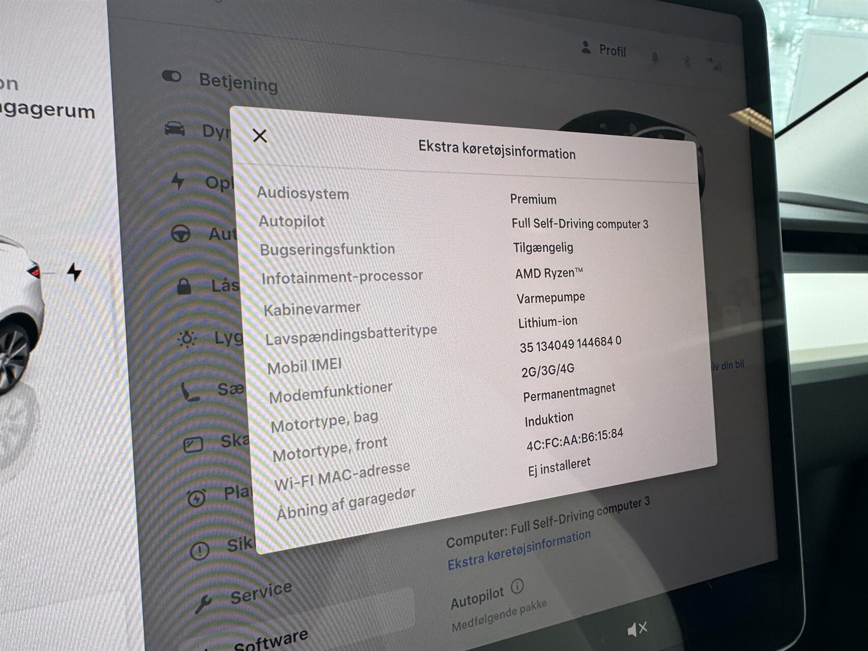 Billede af Tesla Model Y EL Long Range AWD 514HK 5d Aut.