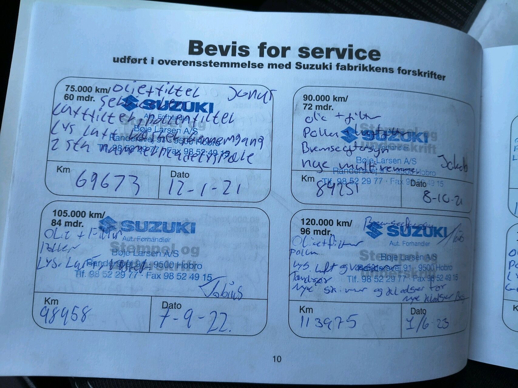 Billede af Suzuki S-Cross 1,0 Boosterjet Active 112HK 5d