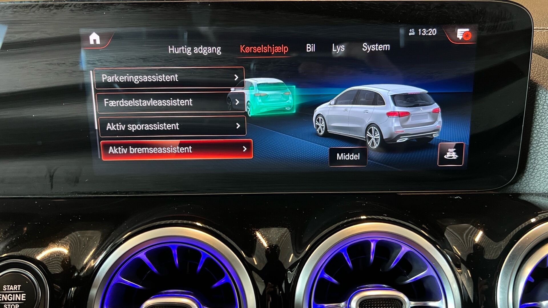 Billede af Mercedes-Benz B250 e 1,3 Plugin-hybrid AMG Line 8G-DCT 218HK 8g Aut.