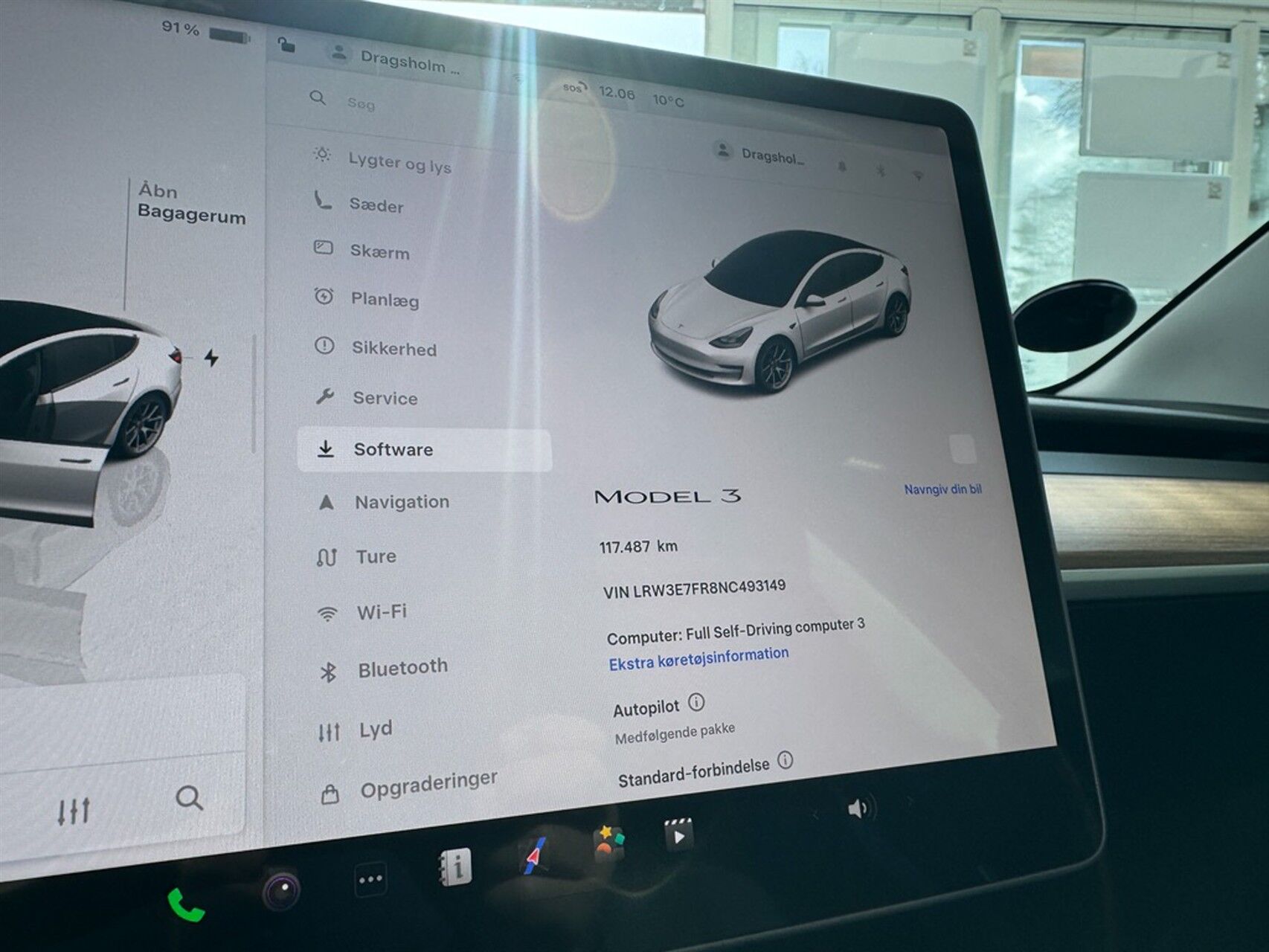 Billede af Tesla Model 3 EL 283HK Aut.