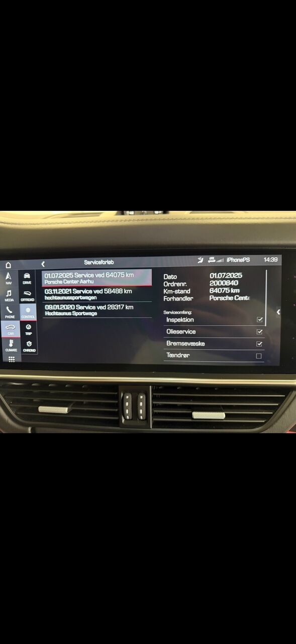 Billede af Porsche Cayenne Turbo 4,0 4WD Tiptr. 550HK 5d 8g Aut.