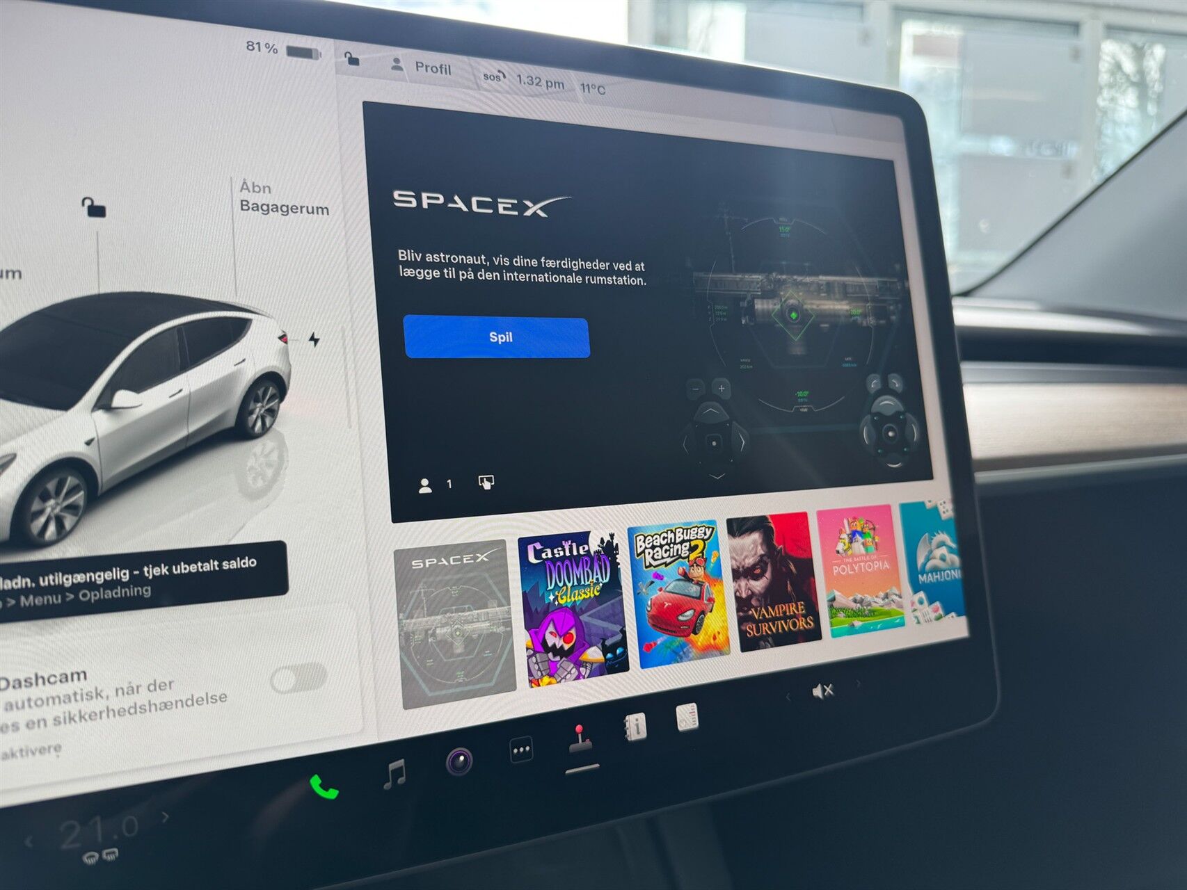 Billede af Tesla Model Y EL RWD 299HK 5d Aut.