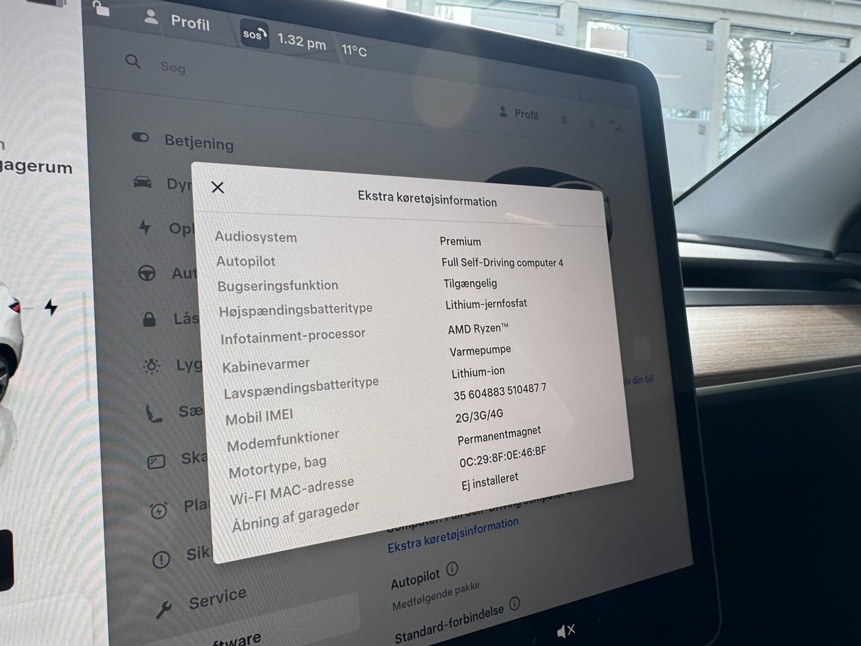 Billede af Tesla Model Y EL RWD 299HK 5d Aut.