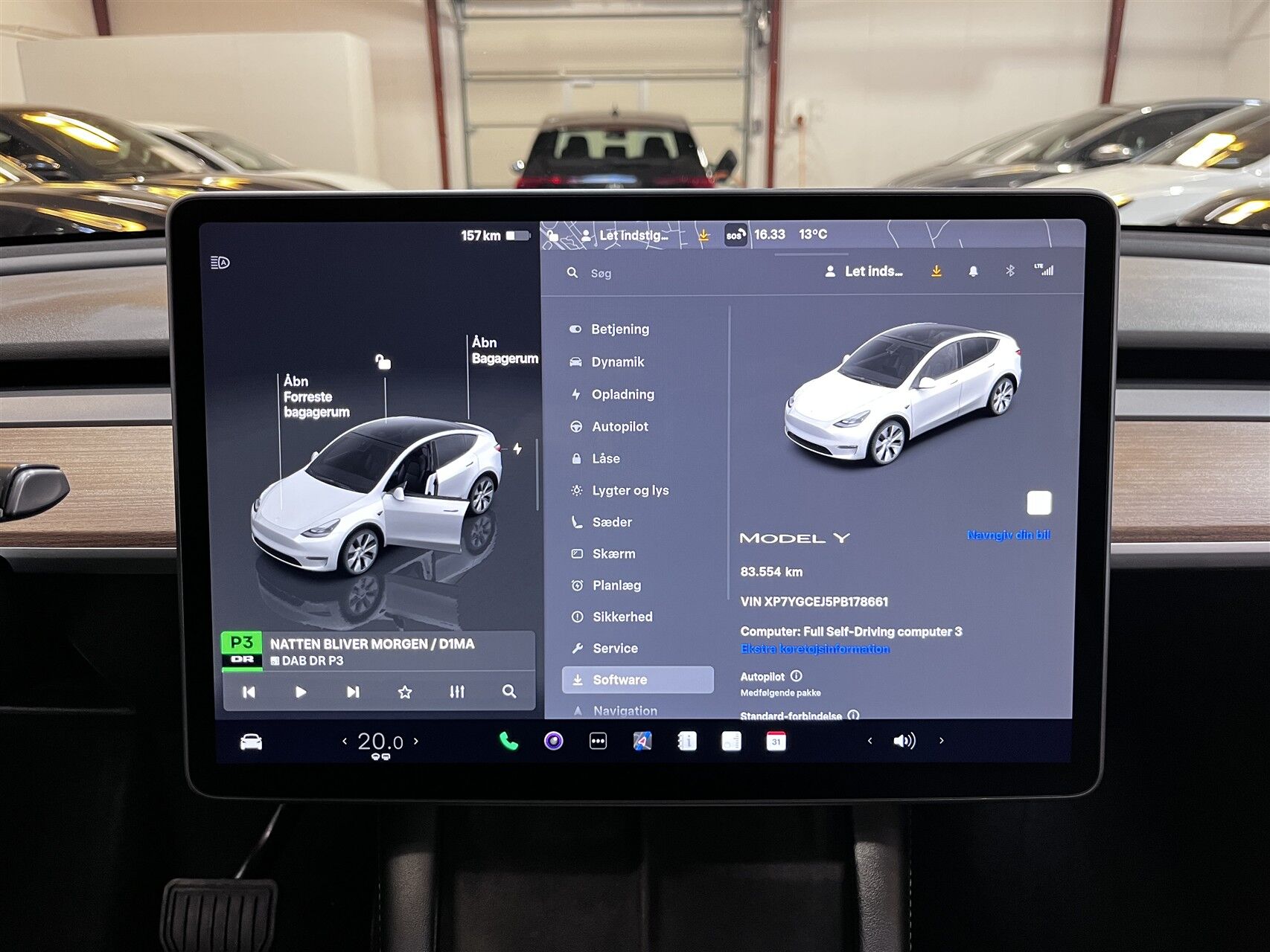 Billede af Tesla Model Y EL RWD 299HK 5d Aut. 