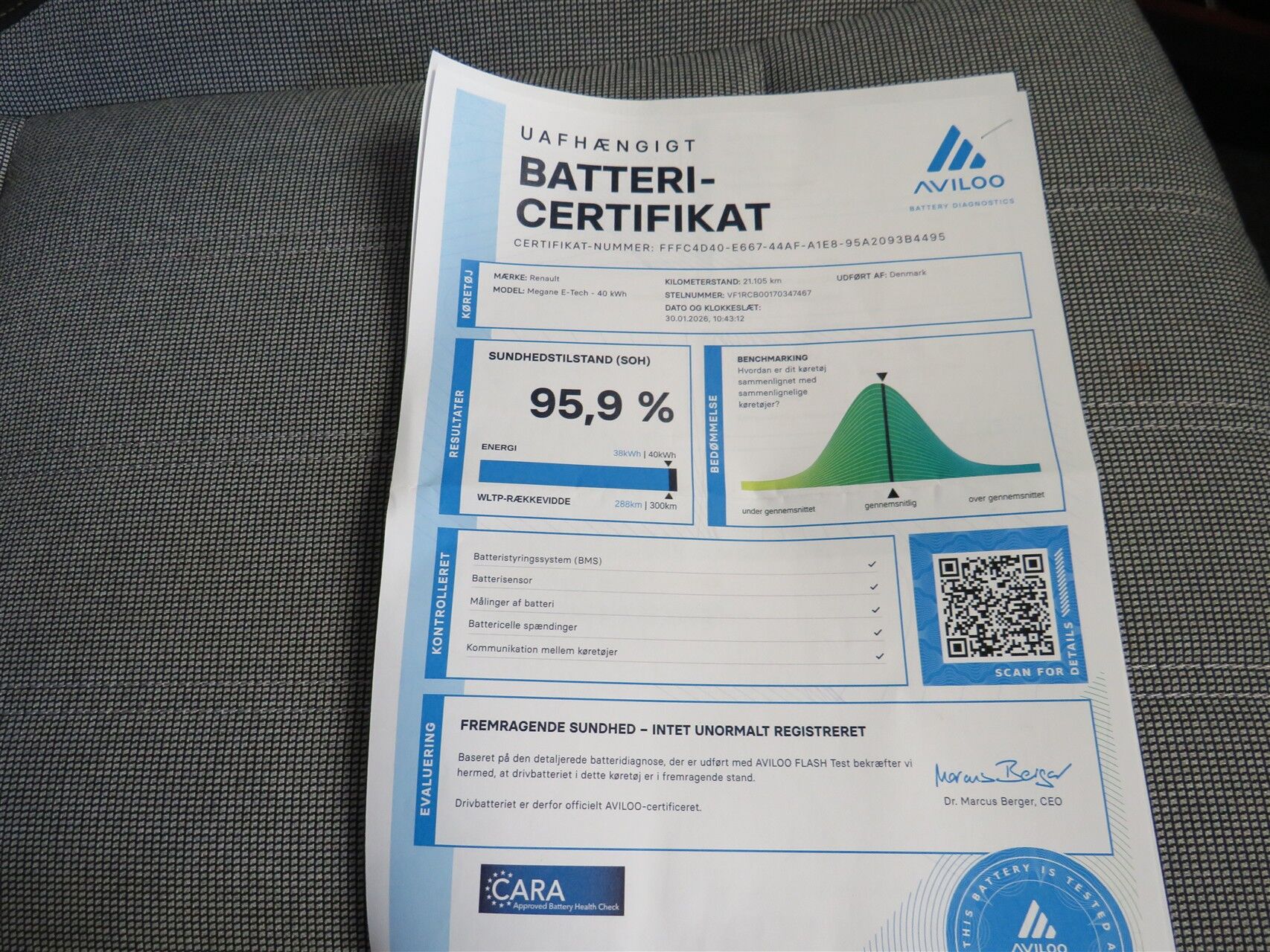 Billede af Renault Mégane E-TECH Techno 130HK 5d Aut.