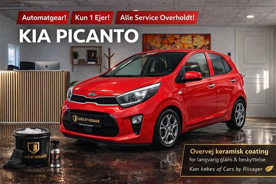 Kia Picanto 1,0 MPI Prestige m/Upgrade 67HK 5d Aut.