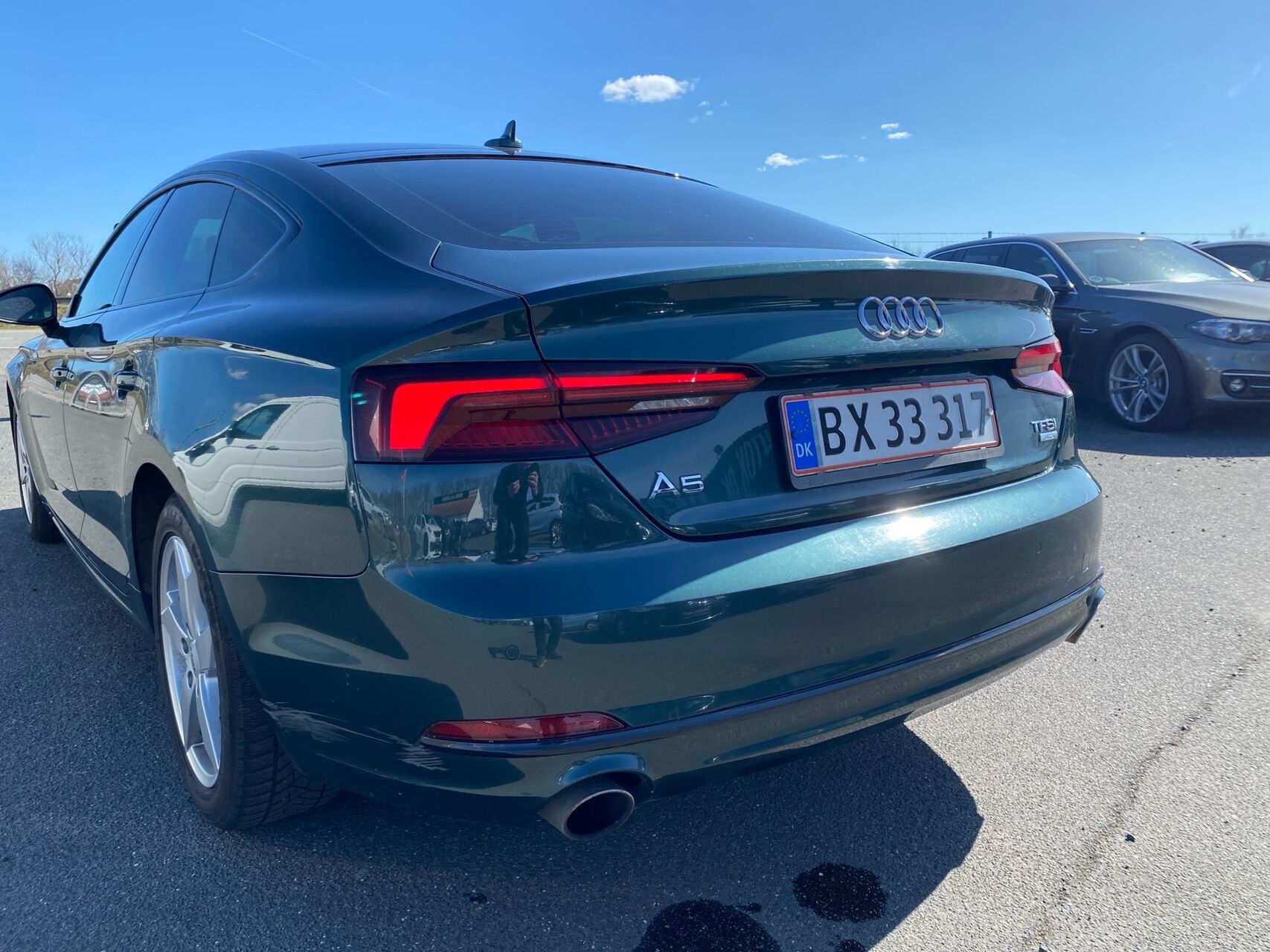 Billede af Audi A5 Sportback 2,0 TFSI  Mild hybrid Sport S Tronic 190HK 5d 7g Aut.