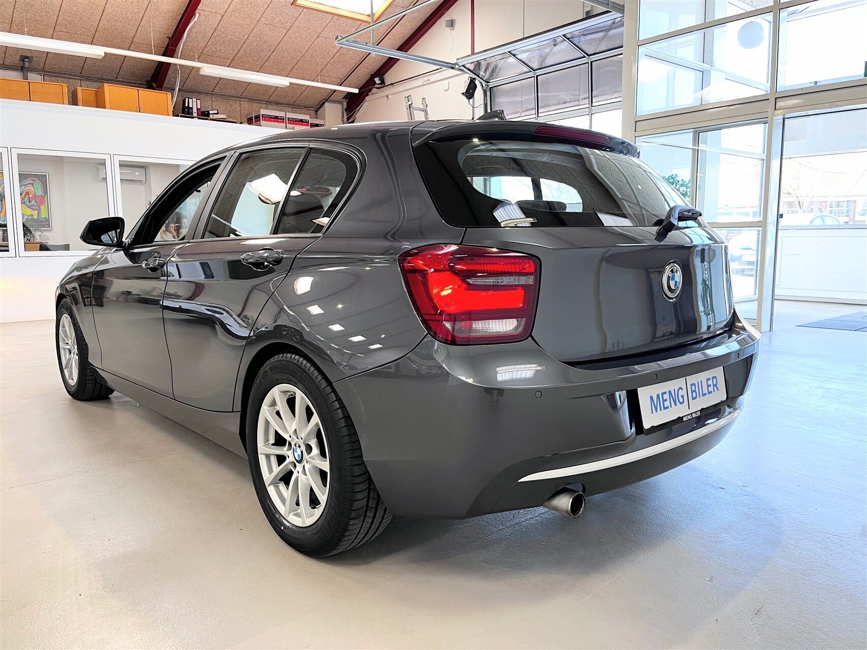 Billede af BMW 116d 1,6 EfficientDyn.  Mild hybrid 116HK 5d 6g