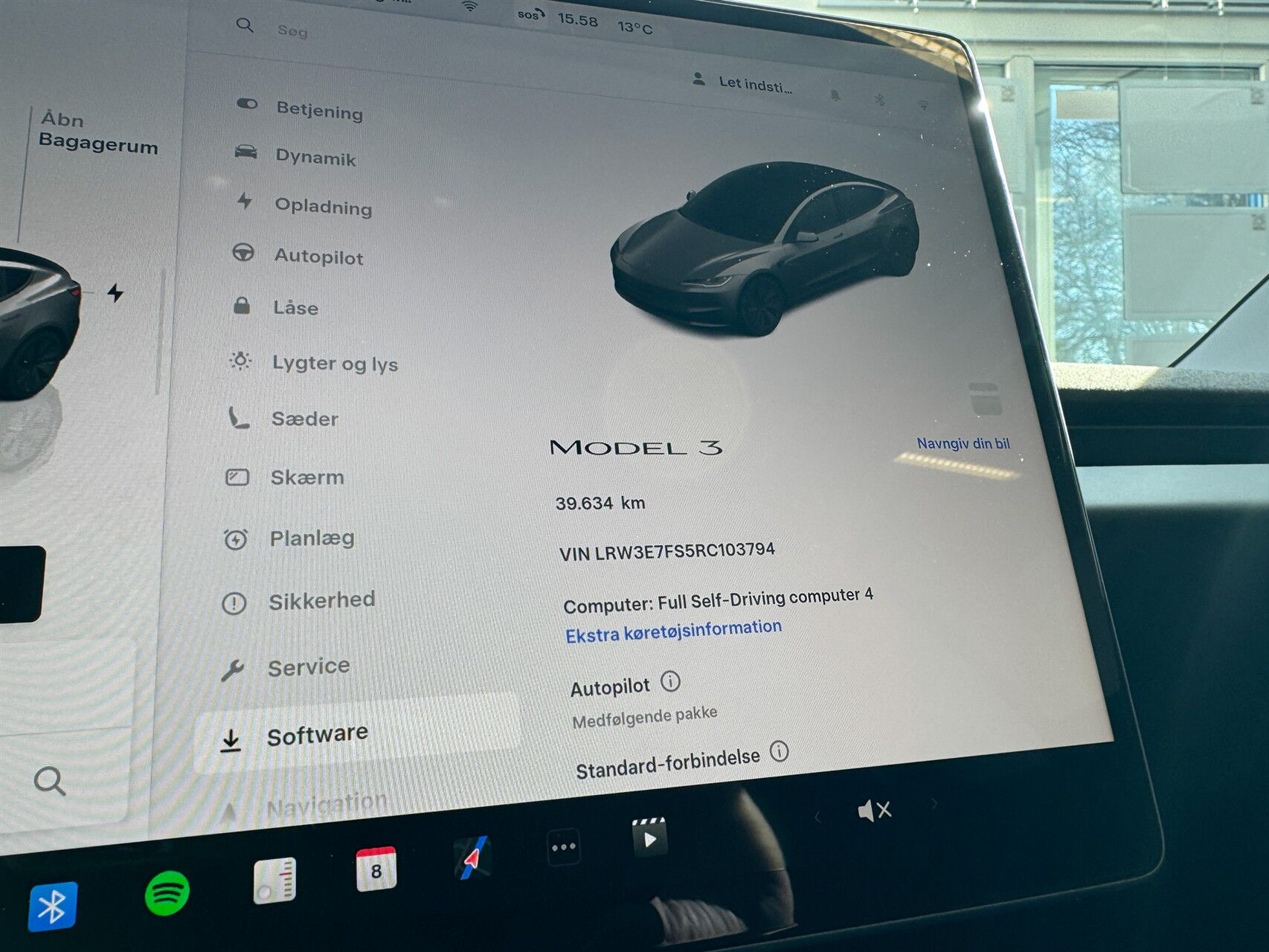 Billede af Tesla Model 3 EL 283HK Aut.