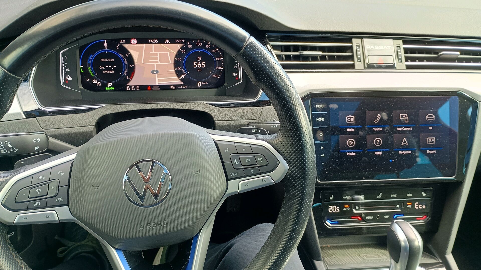 Billede af VW Passat Variant 1,4 TSI  Plugin-hybrid GTE Plus Pro DSG 218HK Stc 6g Aut.