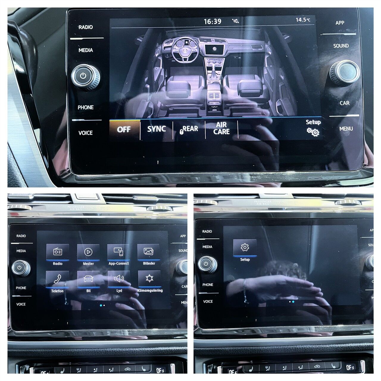 Billede af VW Touran 1,6 TDI SCR Comfortline DSG 115HK 7g Aut.