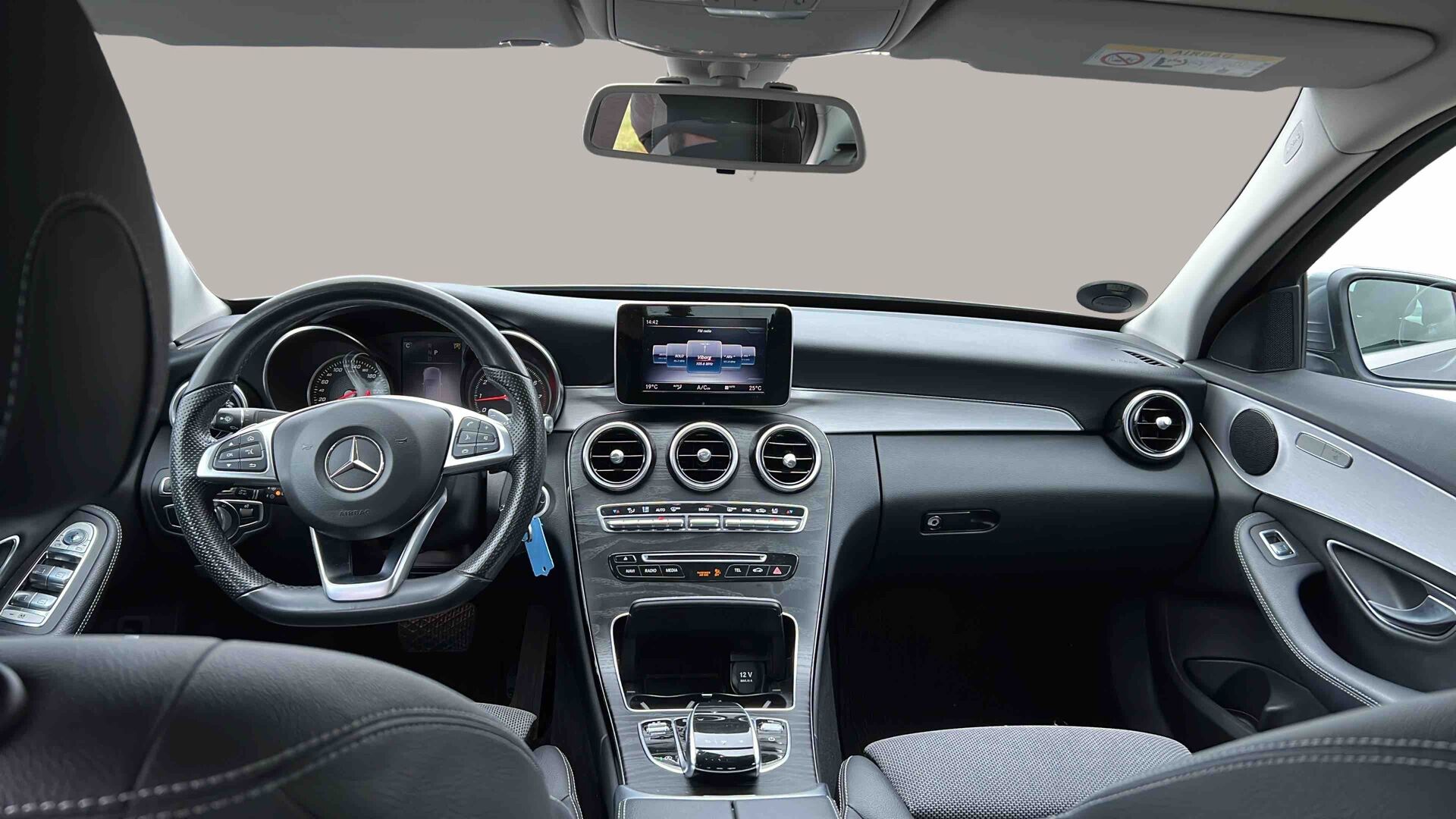 Billede af Mercedes-Benz C200 2,0 AMG Line 9G-Tronic 184HK Aut.