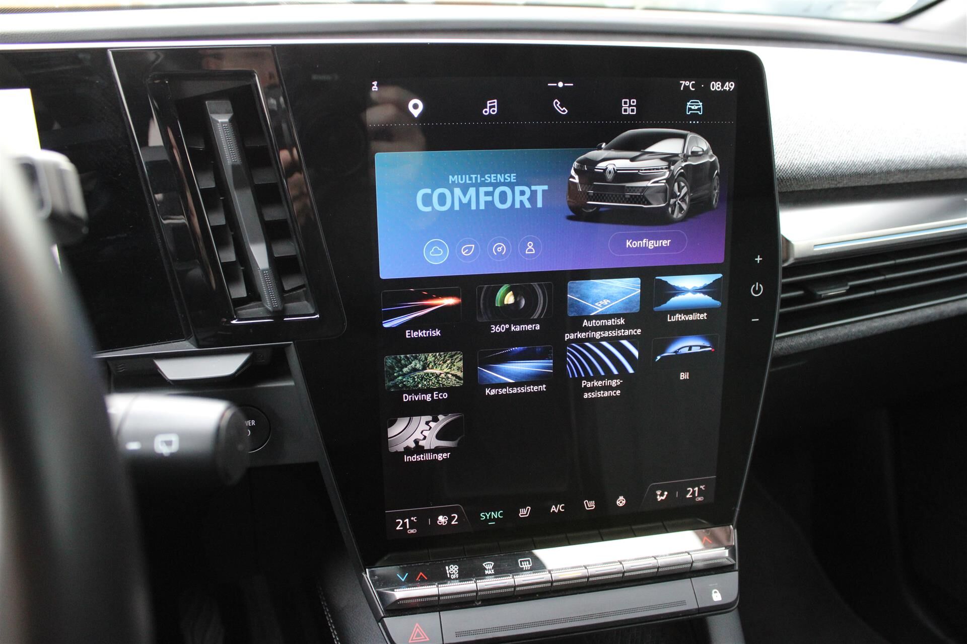 Billede af Renault Mégane E-TECH Techno 220HK 5d Aut.