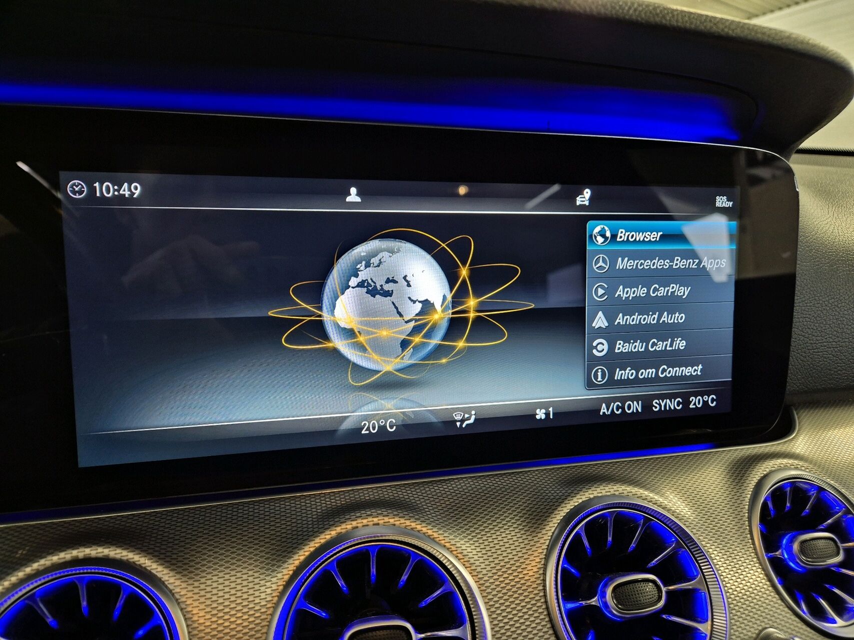 Billede af Mercedes-Benz E220 d 2,0 D 9G-Tronic 194HK Aut.