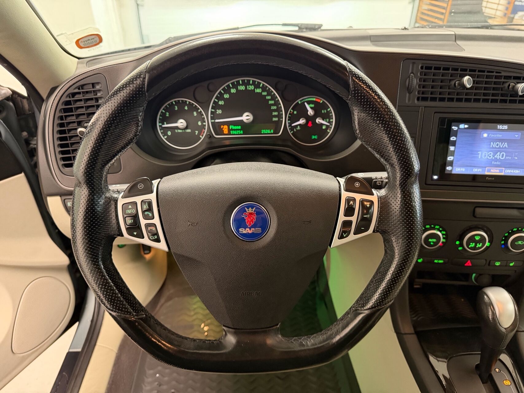 Billede af Saab 9-3 2,0 T Aero 210HK Stc Aut.