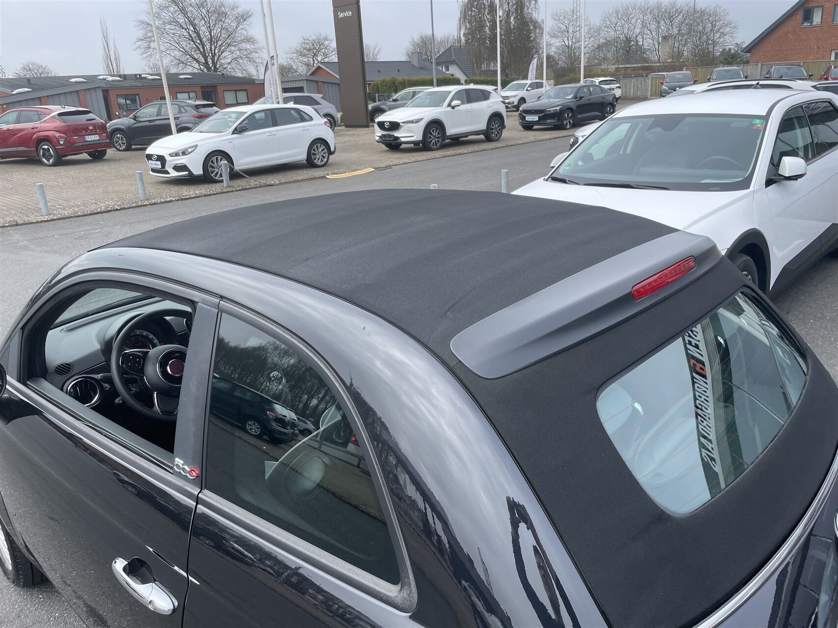 Billede af Fiat 500C 1,0 Mild hybrid Lounge Plus 70HK Cabr. 6g