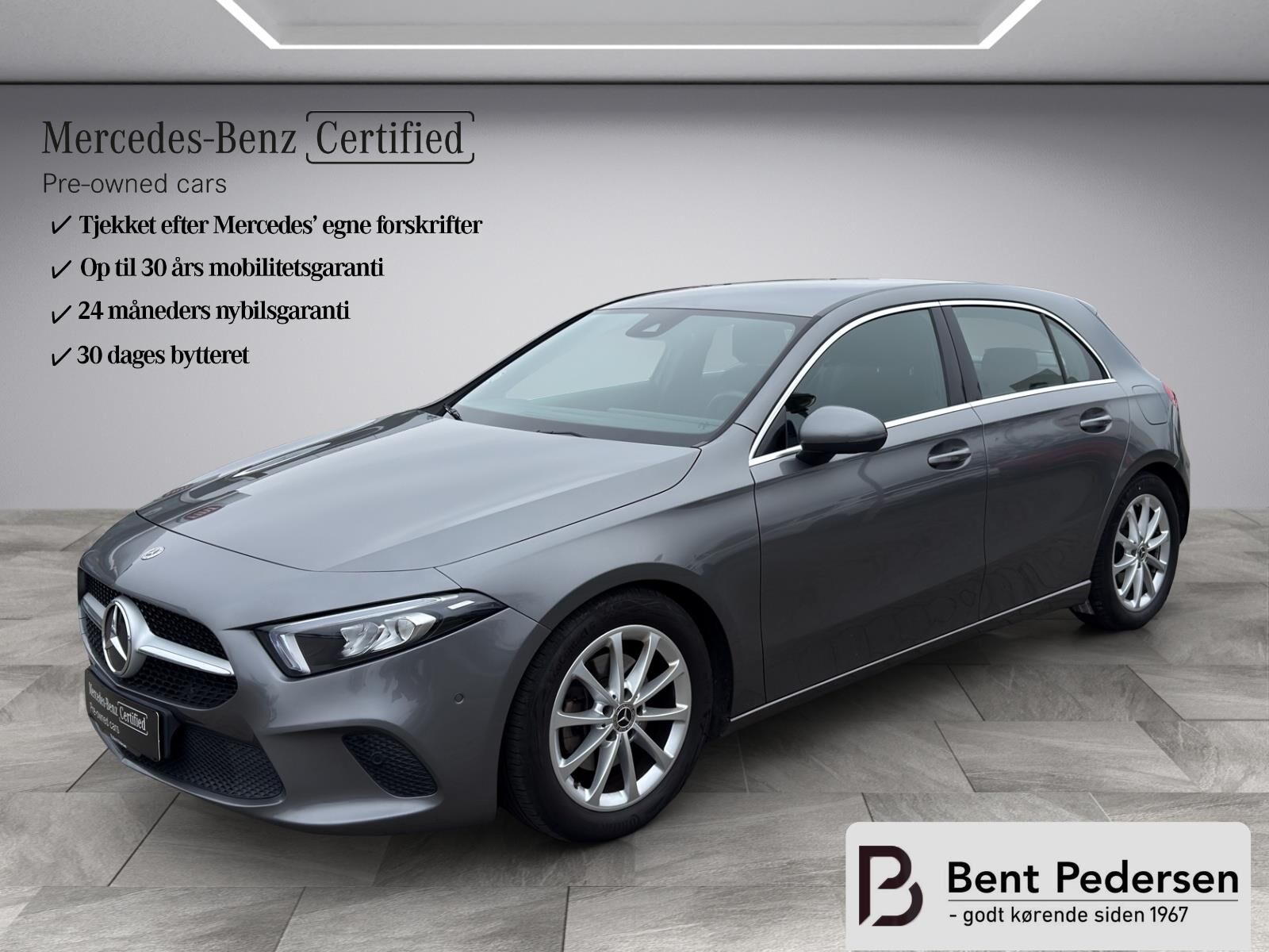 Billede af Mercedes-Benz A200 d 2,0 CDI Progressive 8G-DCT 150HK 5d 8g Aut.