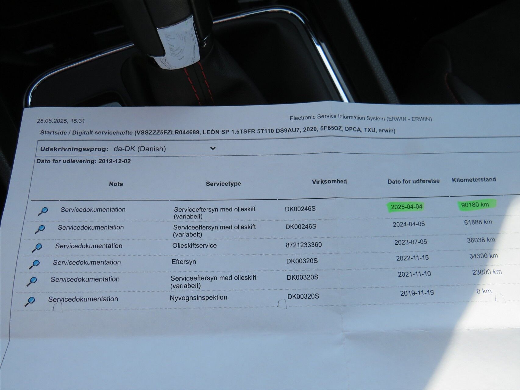 Billede af Seat Leon Sportstourer 1,5 TSI FR DSG 150HK Stc 7g Aut.