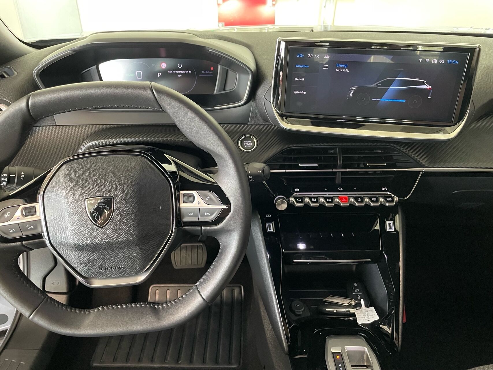 Billede af Peugeot e-2008 EL Allure 136HK 5d Aut.