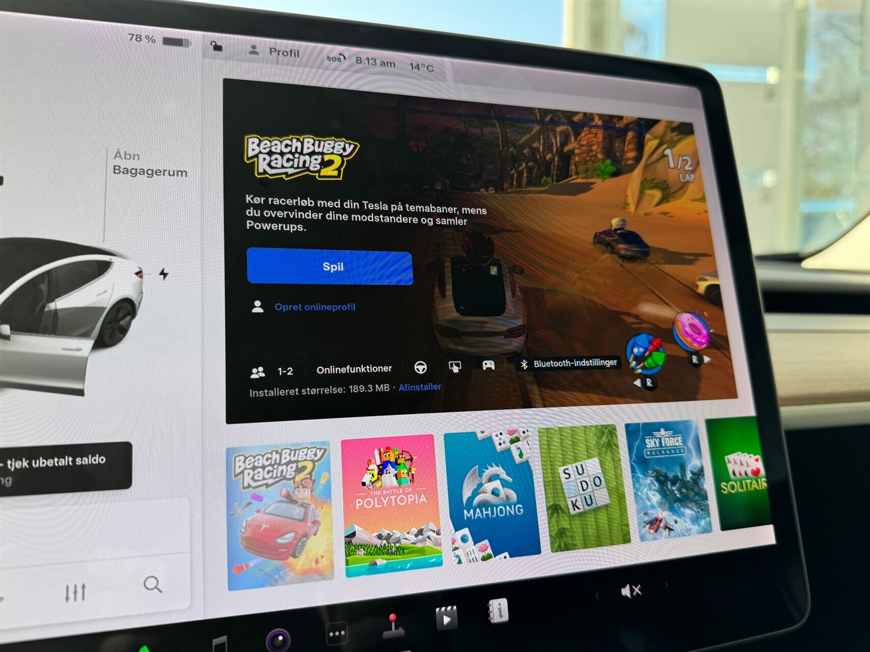 Billede af Tesla Model 3 EL Long Range AWD 490HK Aut.