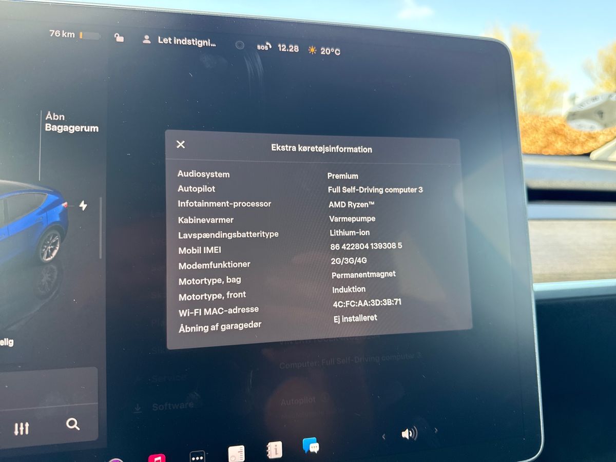 Billede af Tesla Model Y EL Long Range AWD 514HK 5d Aut.