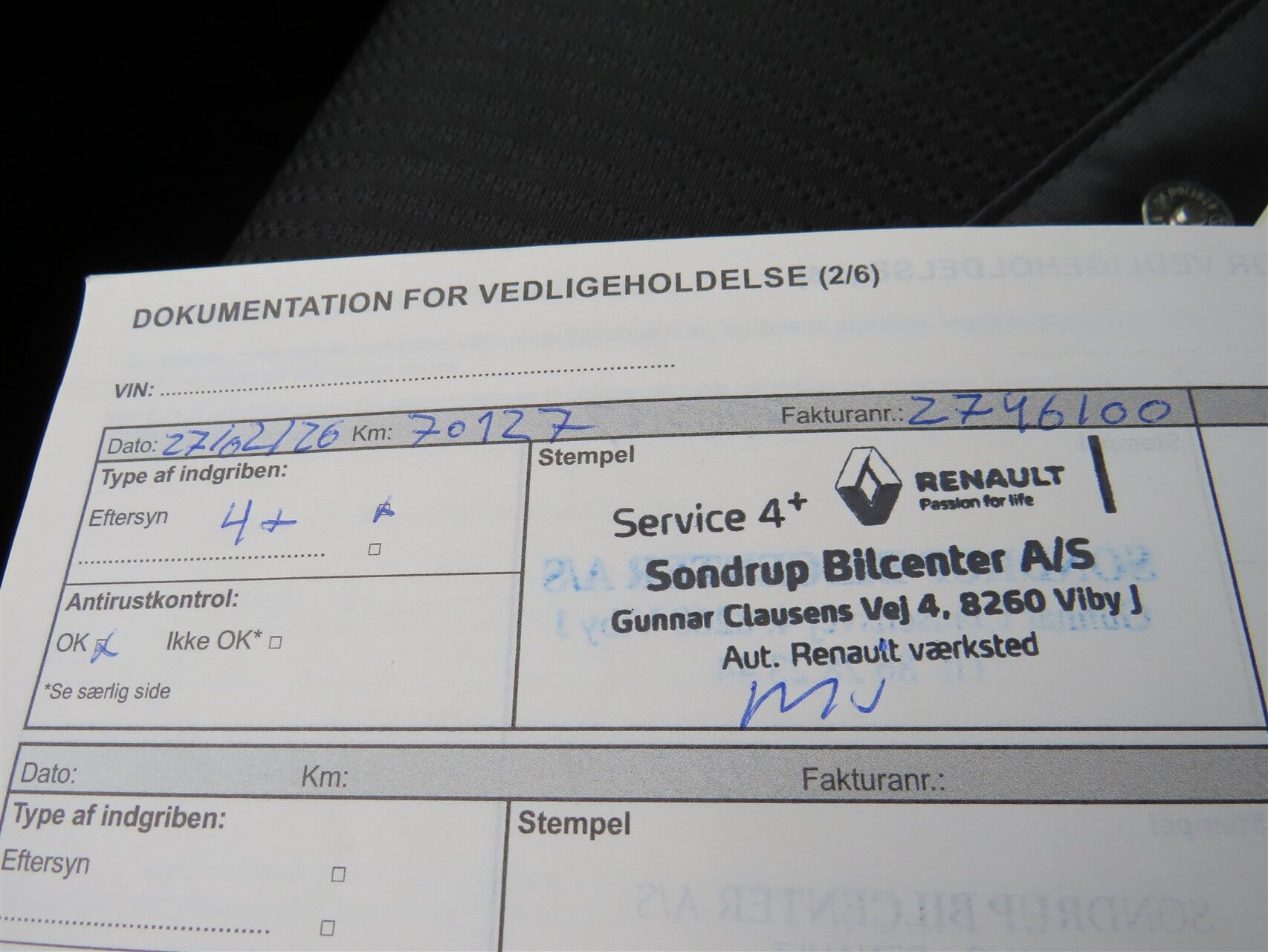 Billede af Renault Mégane Sport Tourer 1,6 E-TECH  Plugin-hybrid Zen 160HK Stc Aut.