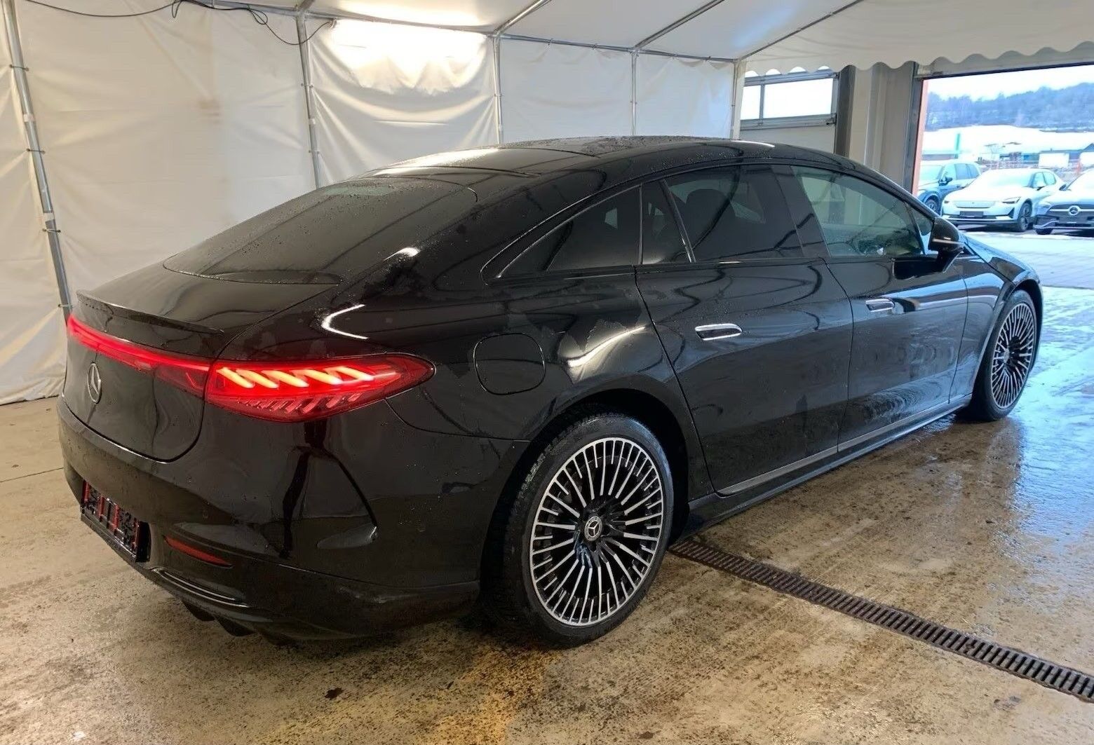 Billede af Mercedes-Benz EQS 580 EL AMG Line 4Matic 523HK Aut.