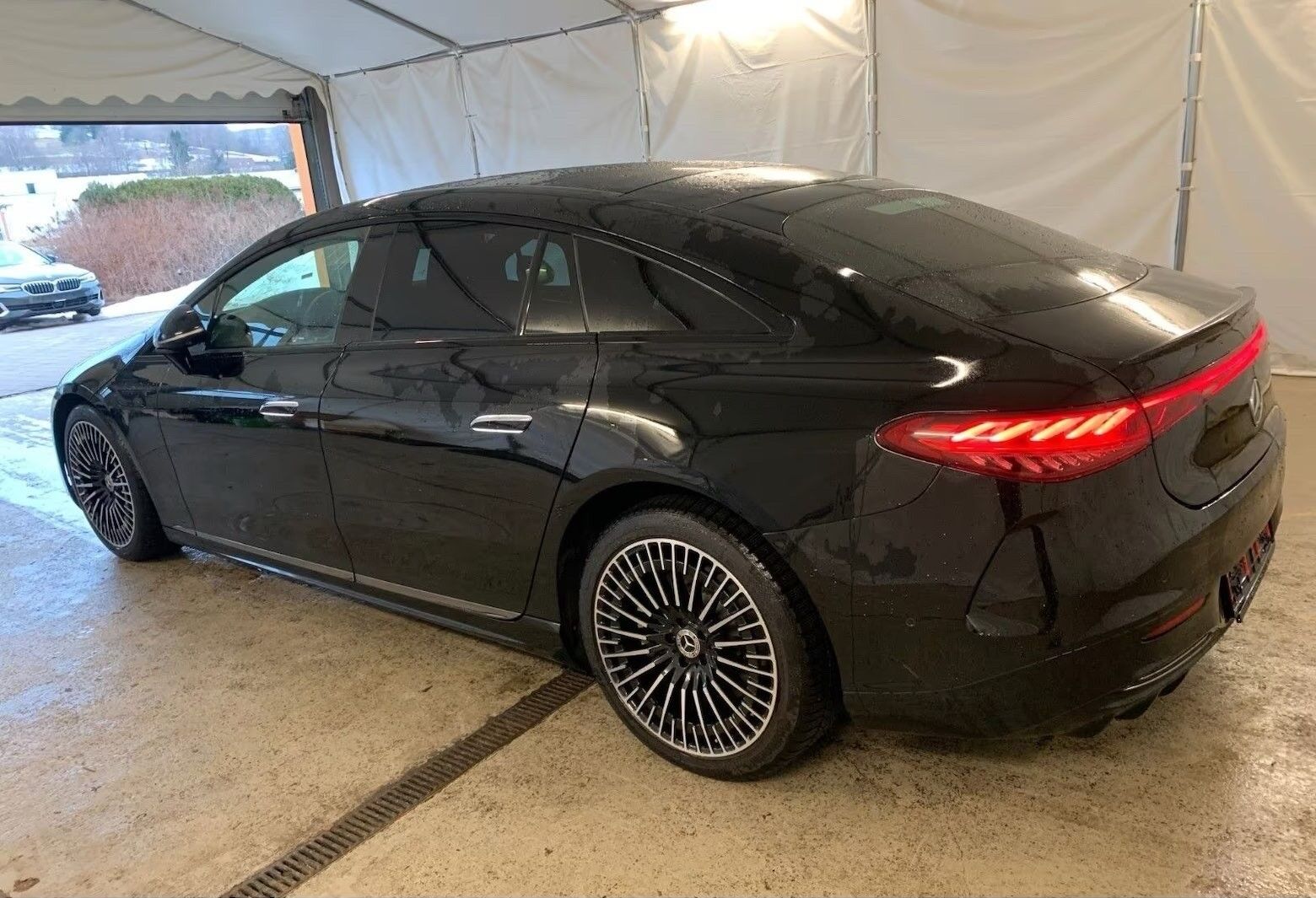 Billede af Mercedes-Benz EQS 580 EL AMG Line 4Matic 523HK Aut.