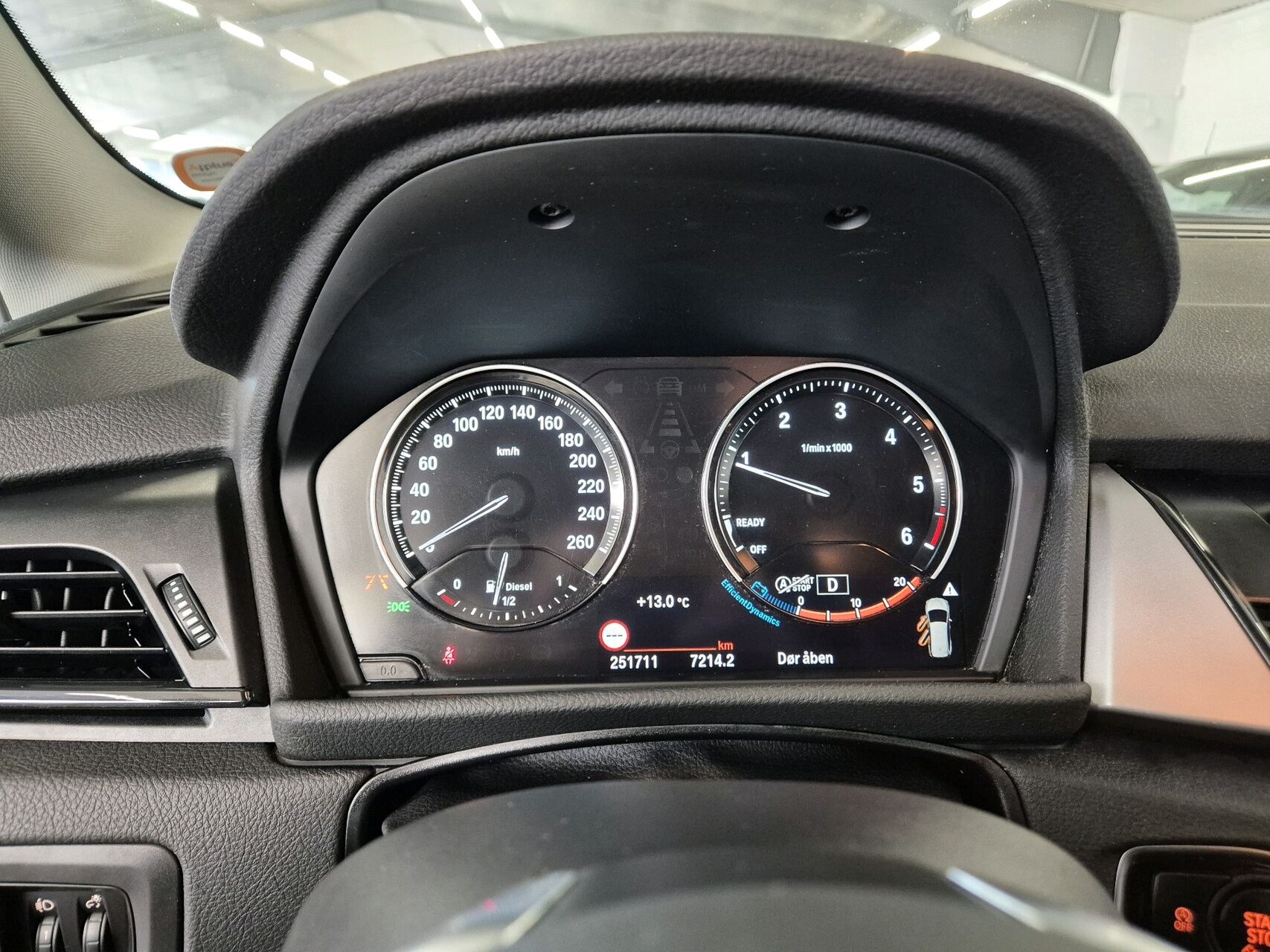 Billede af BMW 218d Gran Tourer 2,0 D Advantage Steptronic 150HK 8g Aut.