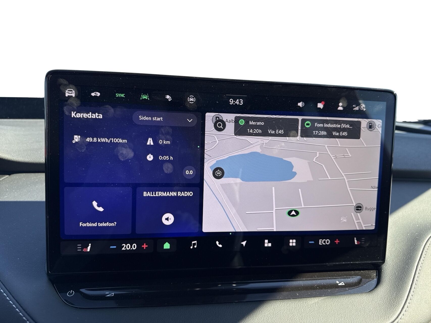Billede af Skoda Enyaq 85 Coupe iV Sportline 286HK 5d Aut.