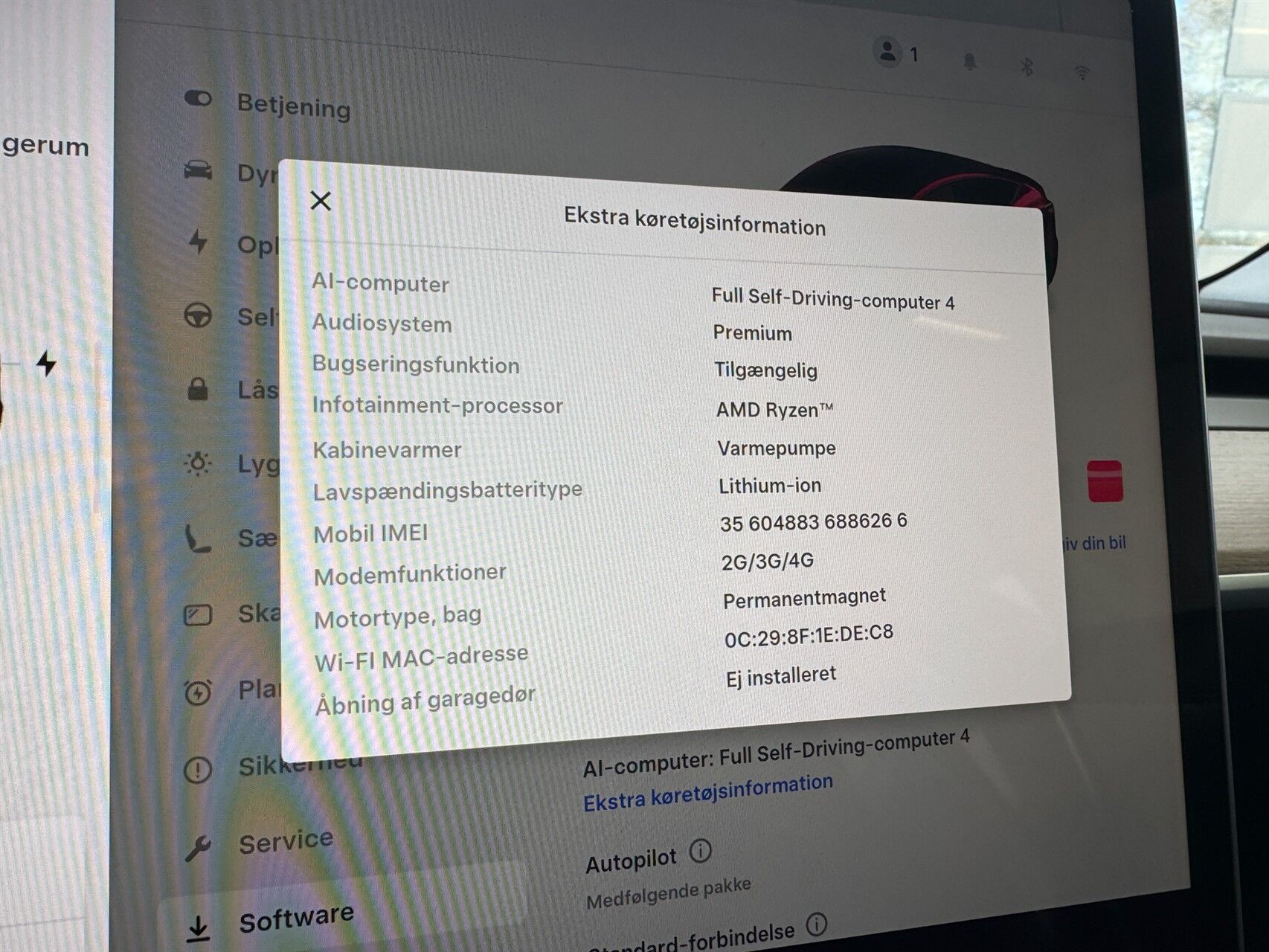 Billede af Tesla Model Y EL Long Range RWD 347HK 5d Aut.