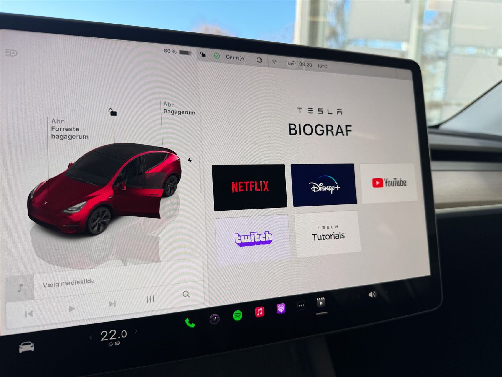 Billede af Tesla Model Y EL Long Range RWD 347HK 5d Aut.