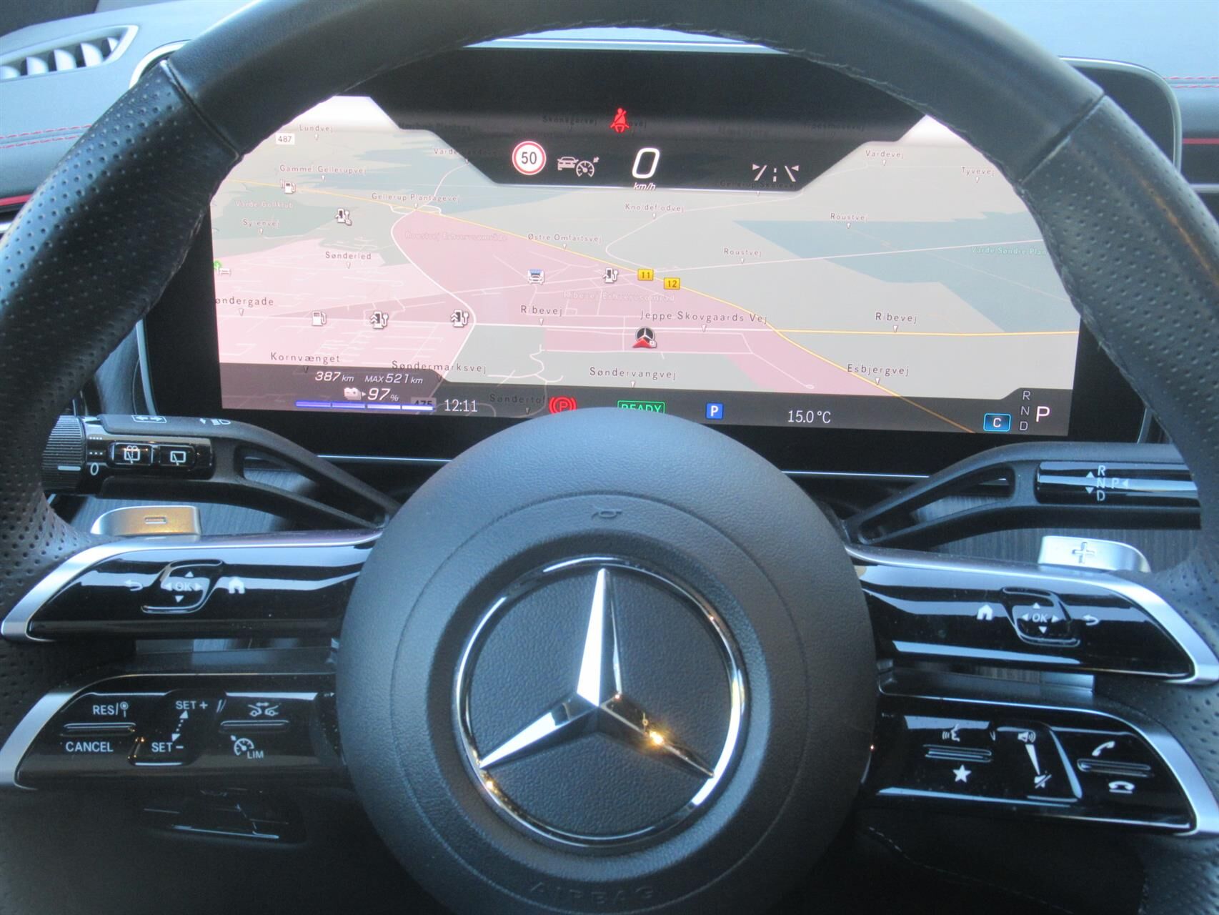 Billede af Mercedes-Benz EQE 350 EL AMG Edition 4Matic 292HK 5d Aut.