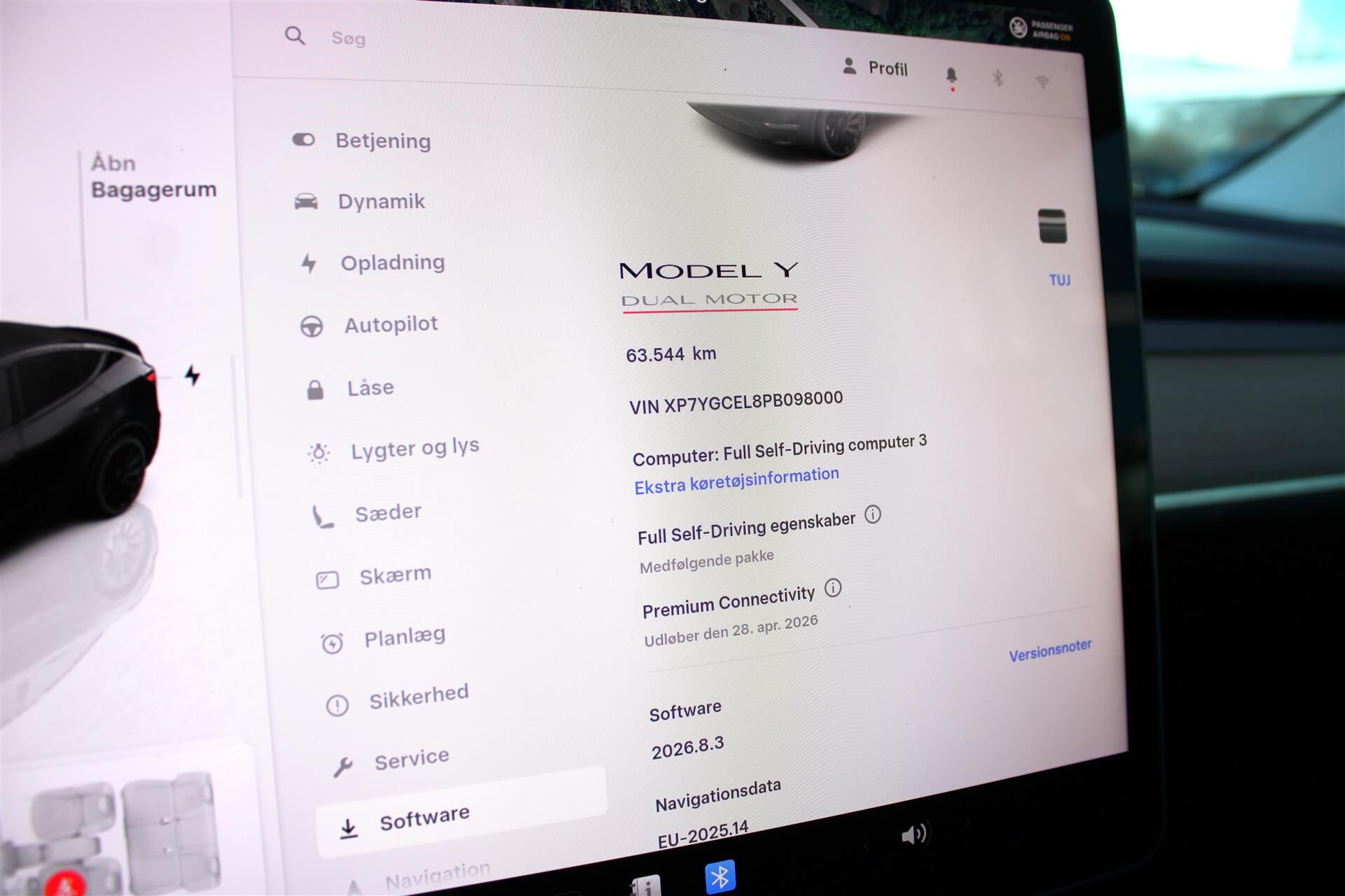 Billede af Tesla Model Y EL Performance AWD 534HK 5d Aut.