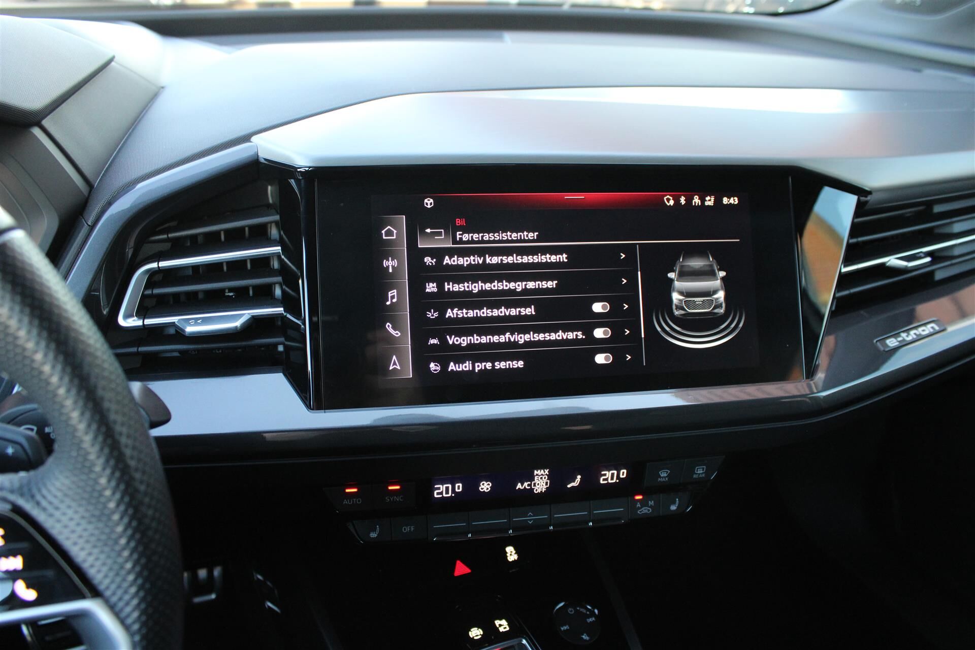 Billede af Audi Q4 50 E-tron S Line Quattro 299HK 5d Aut.