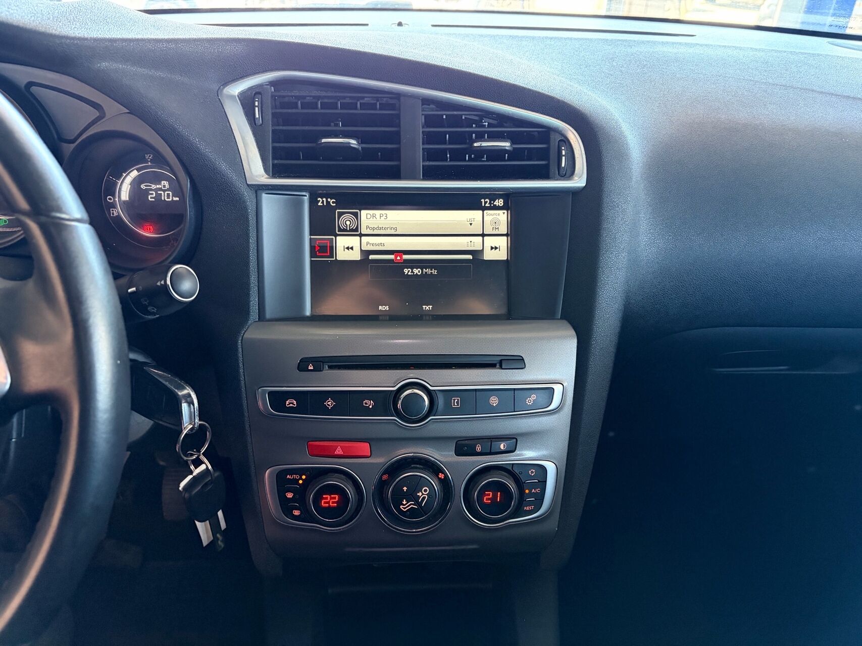 Billede af Citroën C4 1,6 Blue HDi Feel start/stop 100HK 5d