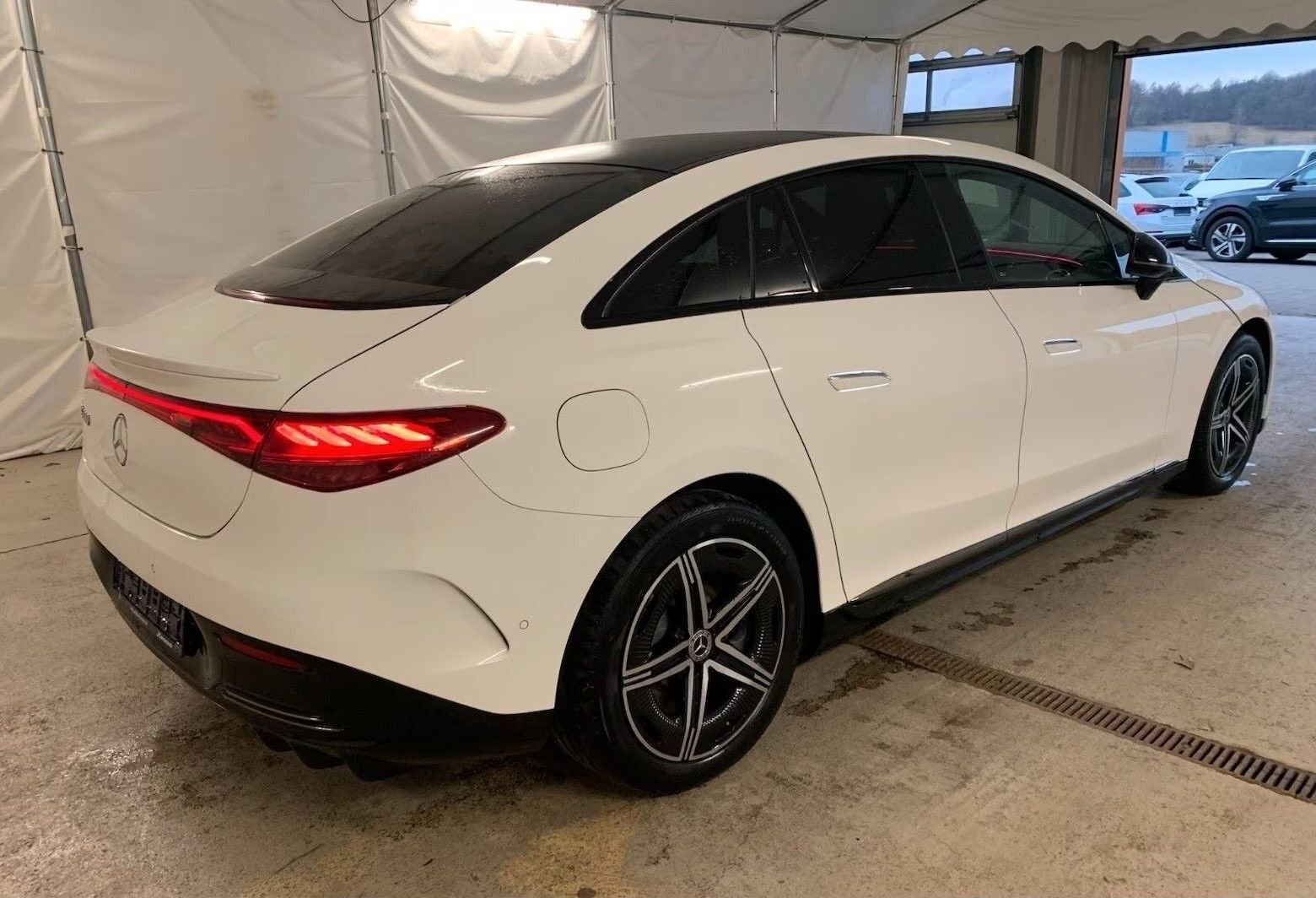 Billede af Mercedes-Benz EQE 300 EL AMG Line 245HK Aut.