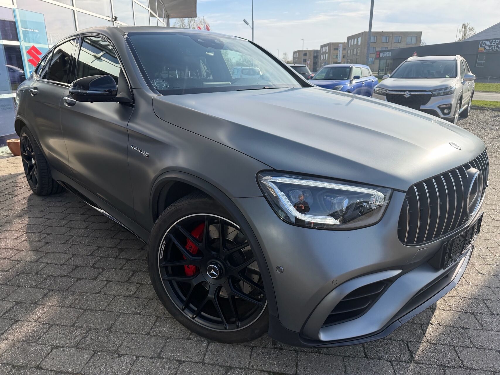 Billede af Mercedes-Benz GLC63 AMG S Coupe 4,0 4Matic+ AMG Speedshift MCT 510HK 5d 9g Aut.