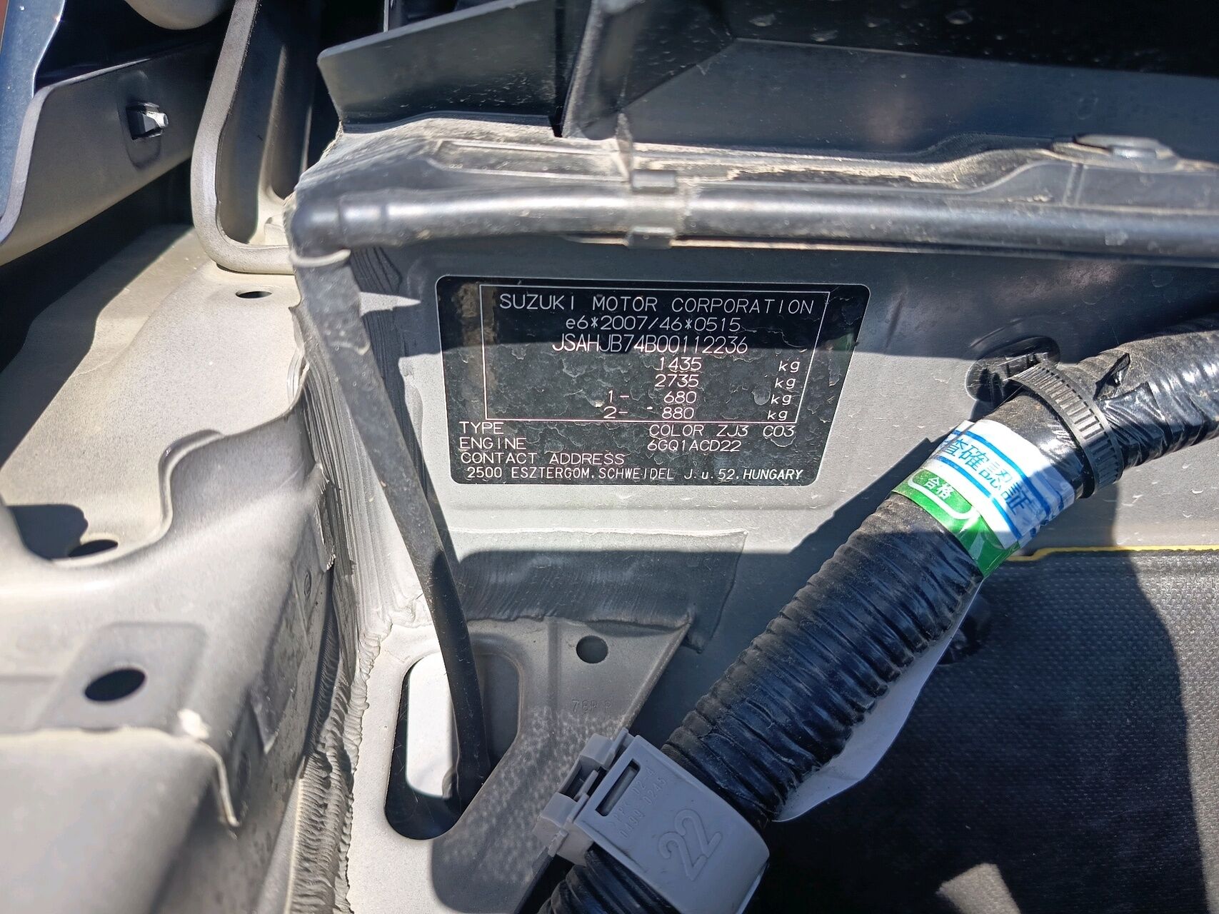 Billede af Suzuki Jimny 1,5 Active AEB AllGrip 102HK Van