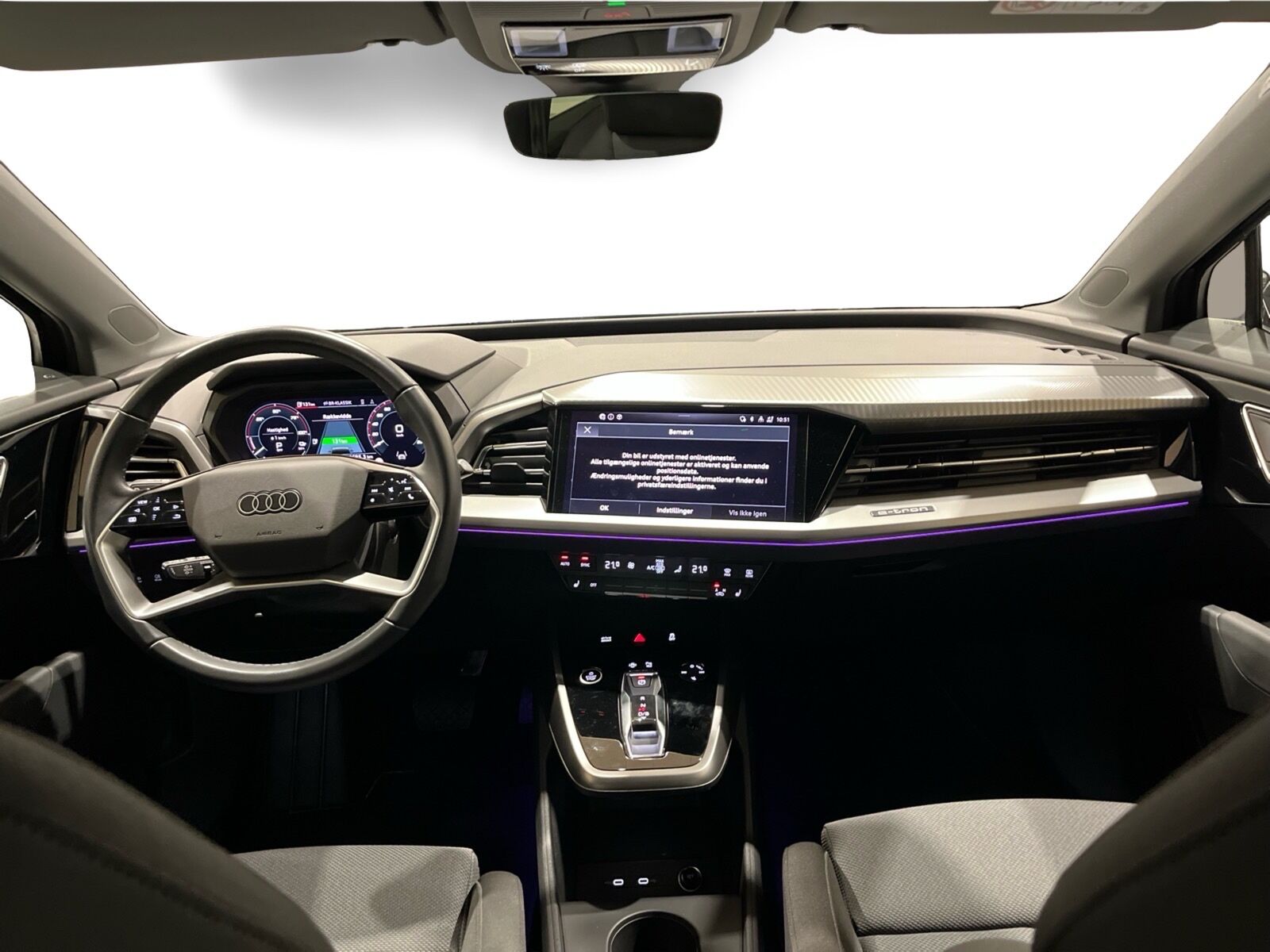 Billede af Audi Q4 Sportback 40 E-tron S Line 204HK 5d Aut.