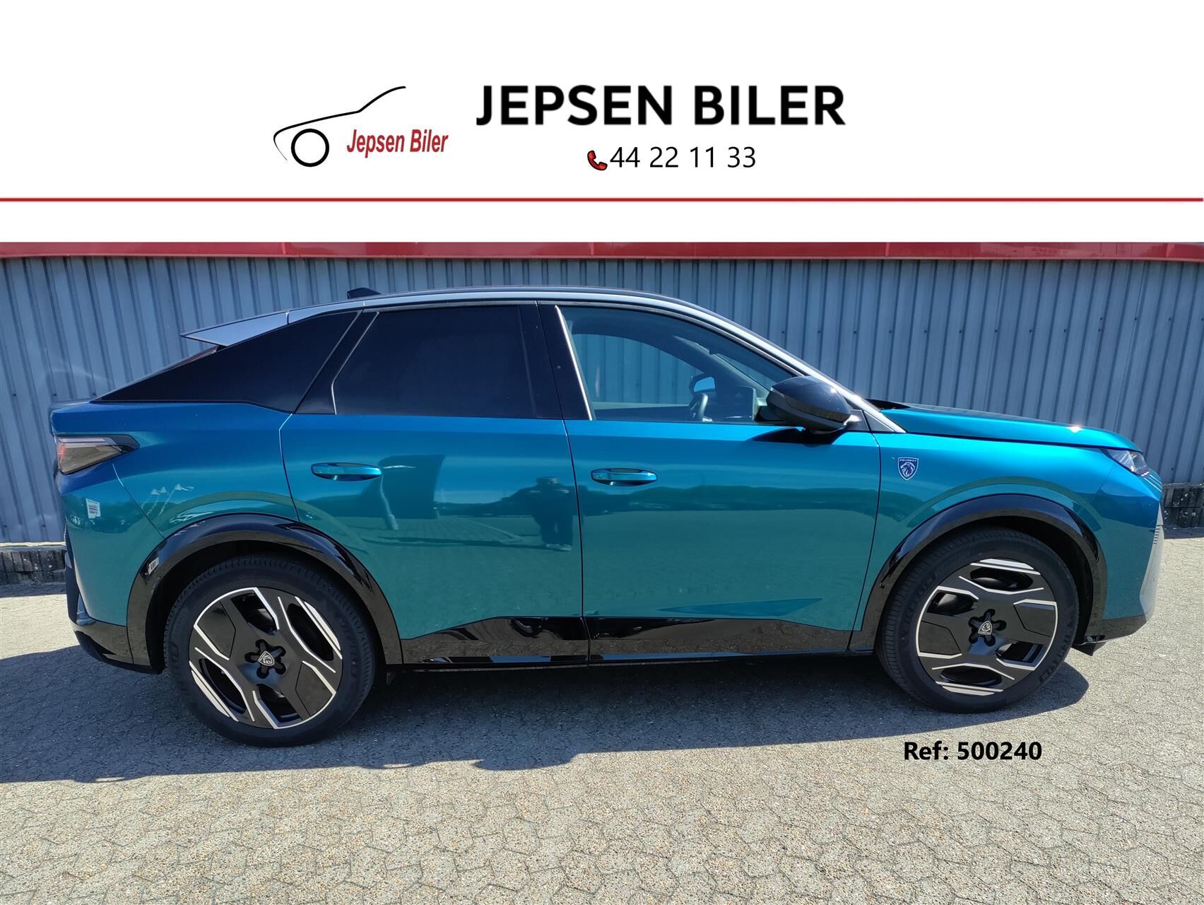 Billede af Peugeot e-3008 EL GT 210HK 5d Aut.